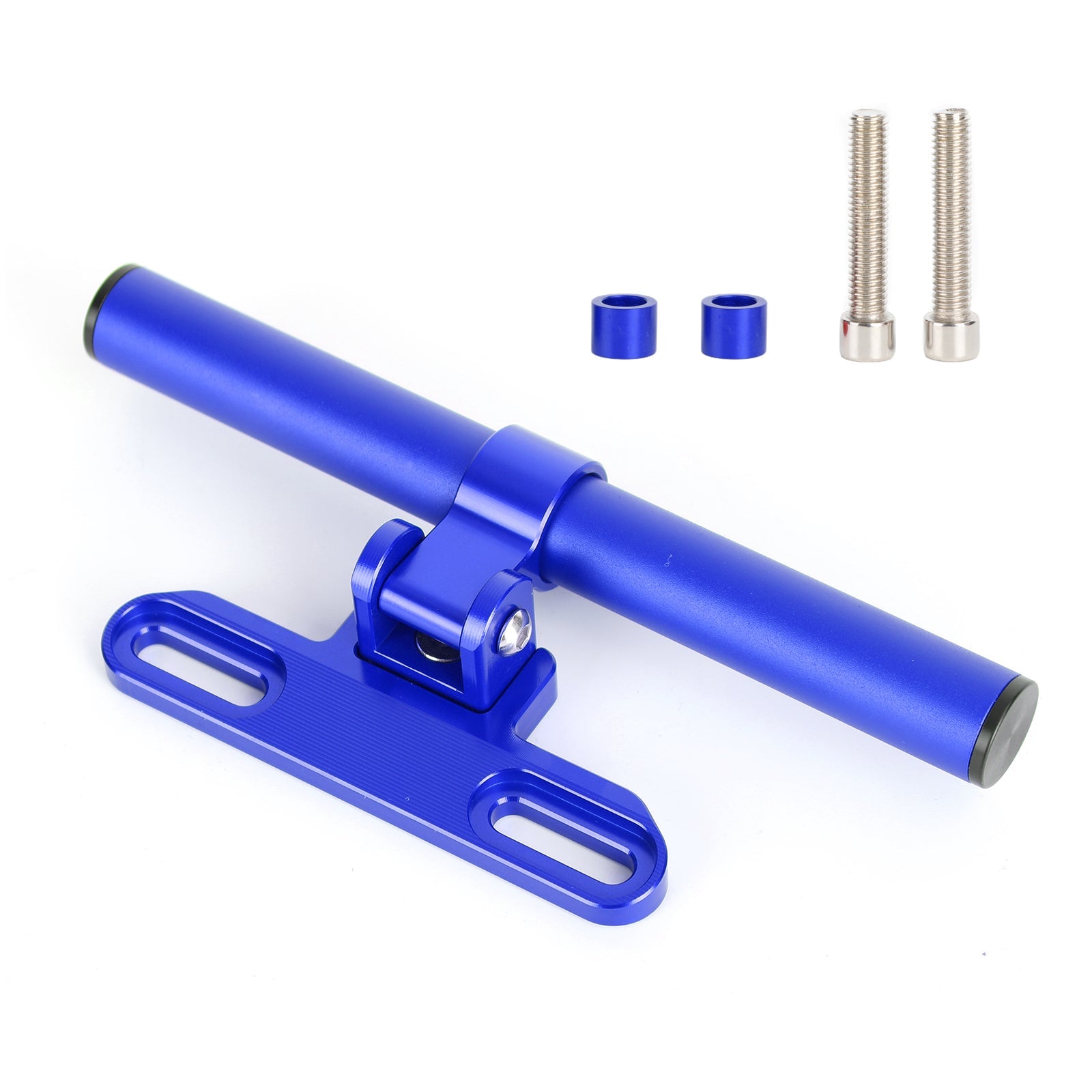 Soporte De Navegación Para Teléfono Soporte De Extensión Gps 22 Mm Para Motocicleta Moto Plata Genérico