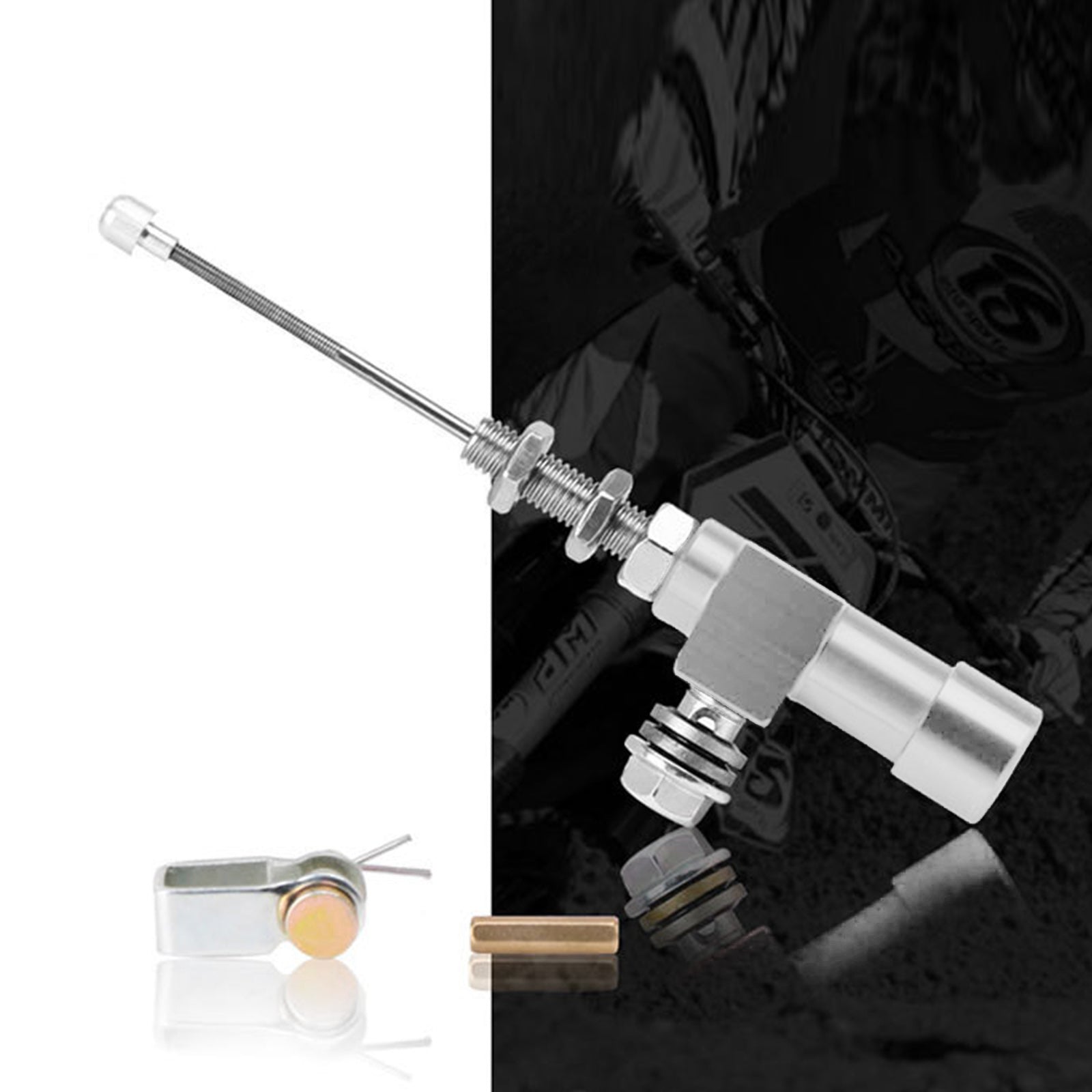 Bomba de freio de haste de haste mestre da embreagem hidráulica universal M10x1.25mm