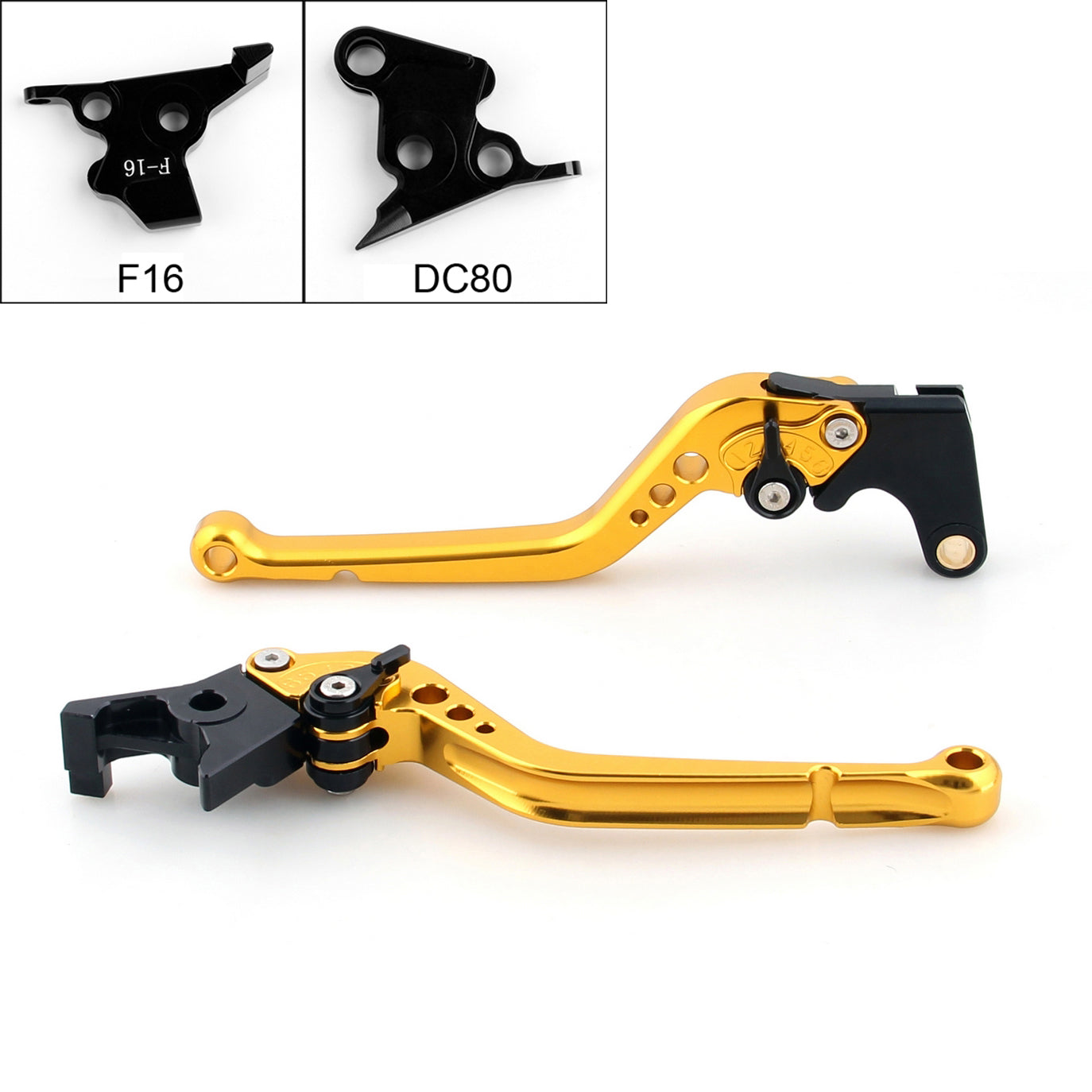 Páky dlhej brzdovej spojky pre Moto Breva Griso Norge 1200 Sport Aprilia Black Generic