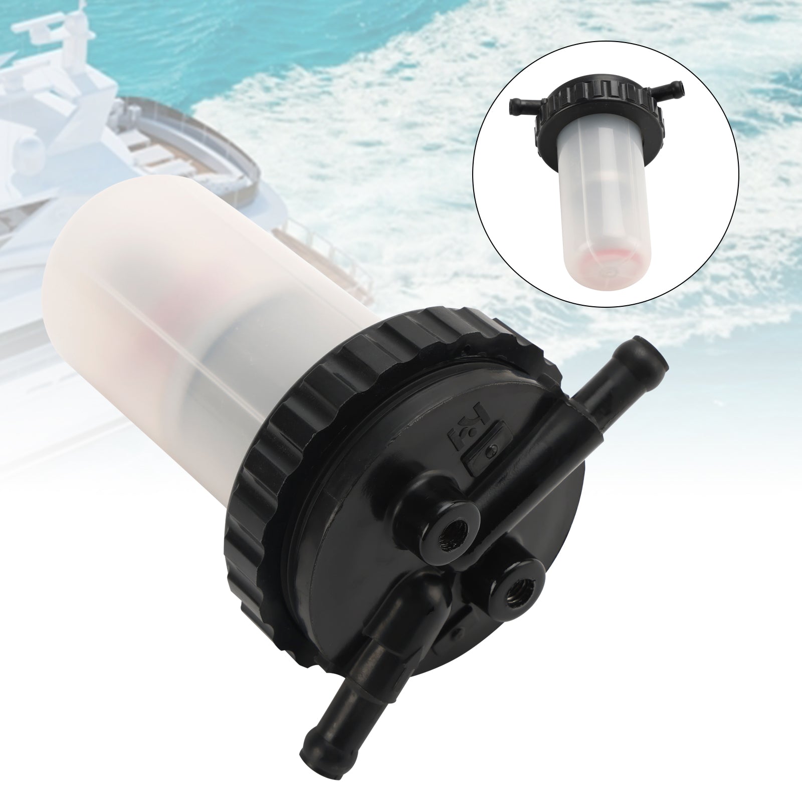 Drivstoffilter for Yamaha 2-Strokes 115hk 225hk 250hk 61A-24560-02 61A-24577-01