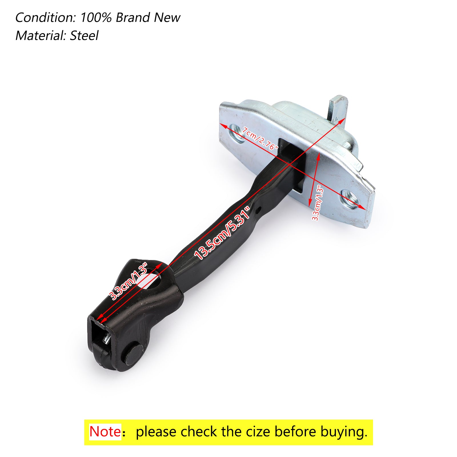 2003-2009 Toyota Corolla 1.8L L4&2.4L L4 Dörrrem Fram Förare Vänster 68620-02061 Generisk