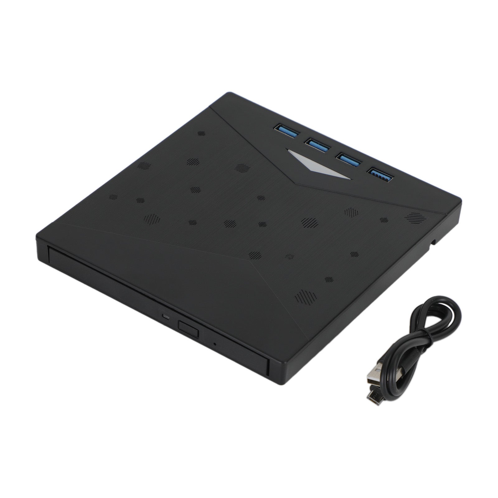 Extern CD/DVD-enhet för bärbar dator 7 i 1 USB 3.0 DVD Player Portable 7 i 1 Extern CD/DVD-brännare Drive USB 3.0 Typ-C Type A CD-Rom Laptop