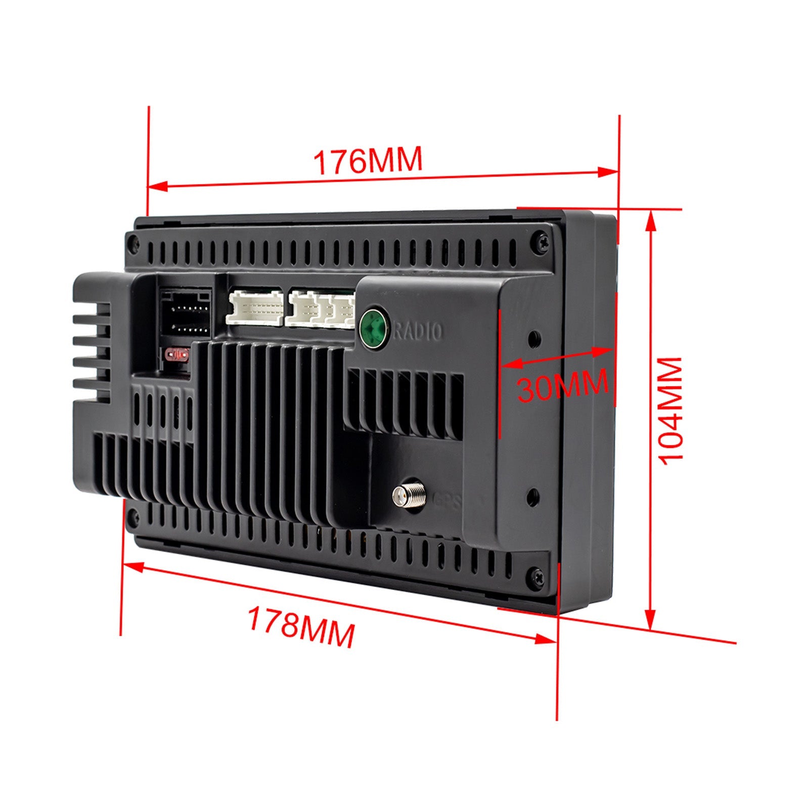 7" Android 10 2G + 32G Quad Core GPS WiFi Bluetooth Autoradio MP5-speler Carplay