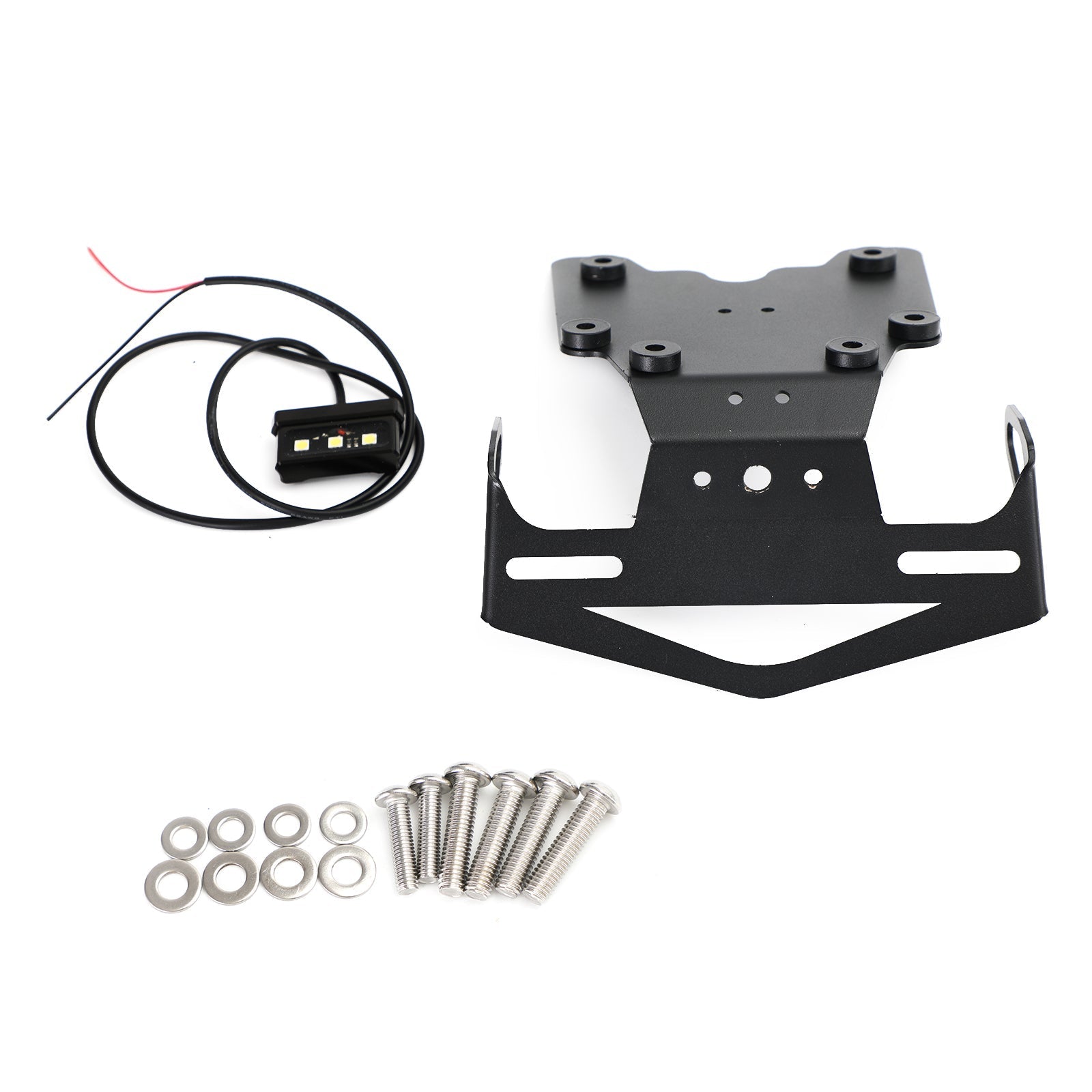 Areyourshop Kentekenplaathouder Frame Beugel geschikt voor Yamaha TENERE 700/XTZ700 2019-2021