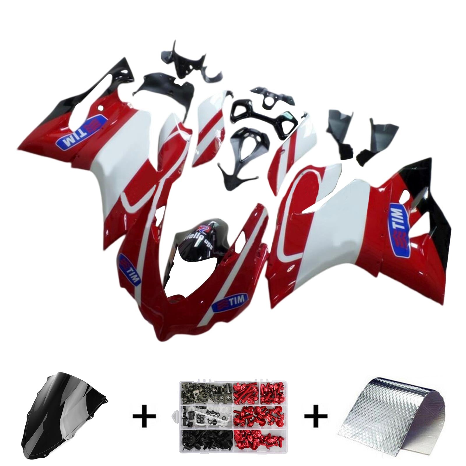 2015-2020 Ducati 1299 959 Kit Carénage Carrosserie Plastique ABS