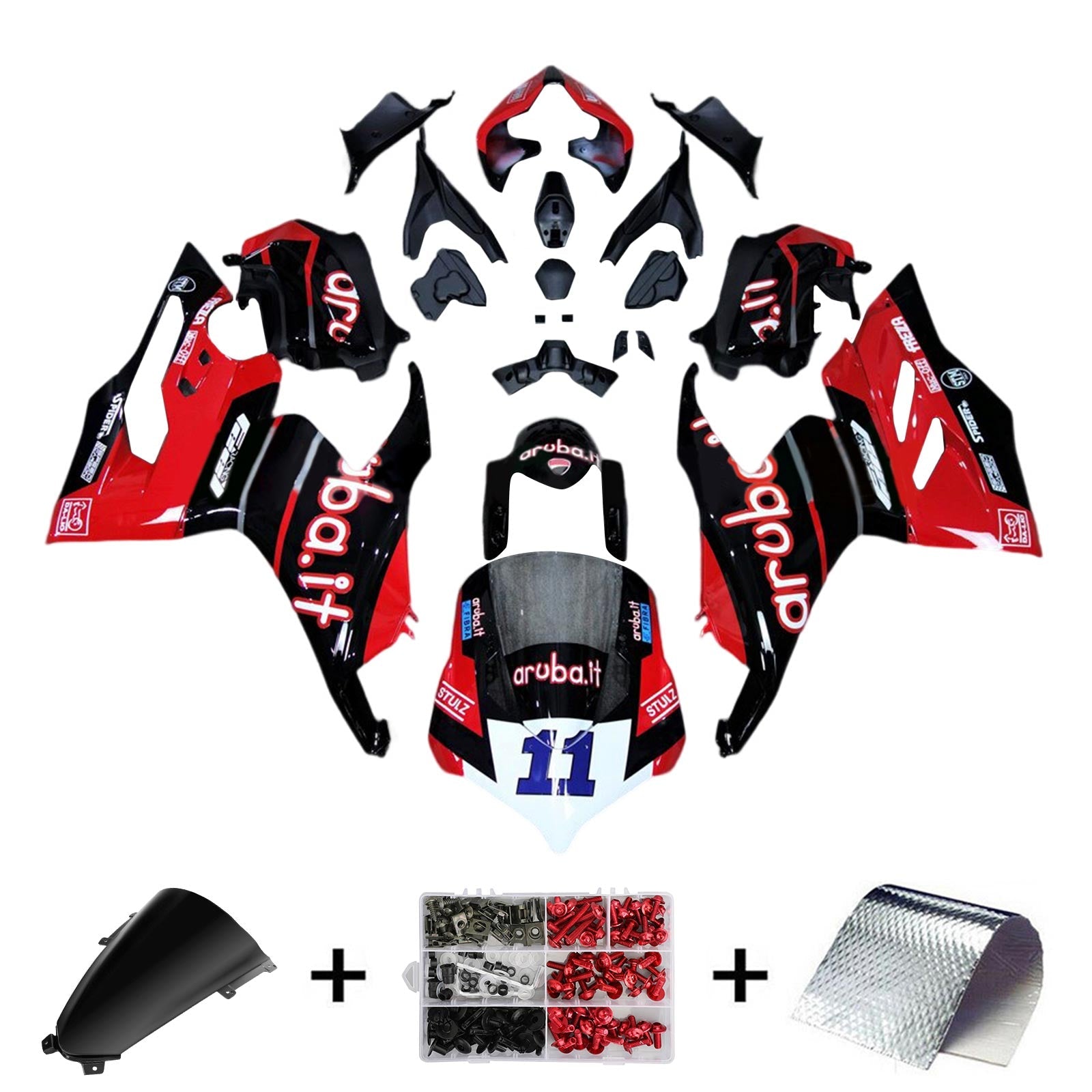 2018-2019 Ducati Panigale V4 V4S V4SP Fairing Kit karosseri