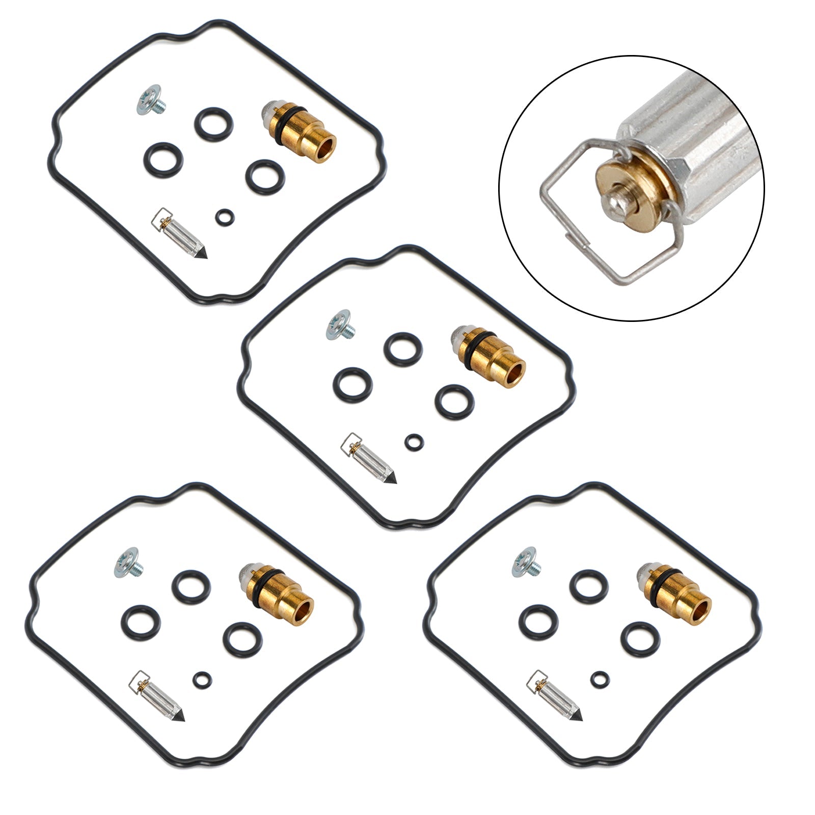 Yamaha version FZR400(1WG)R/RR 88-1990 4X Carburetor Rebuild Repair Kit