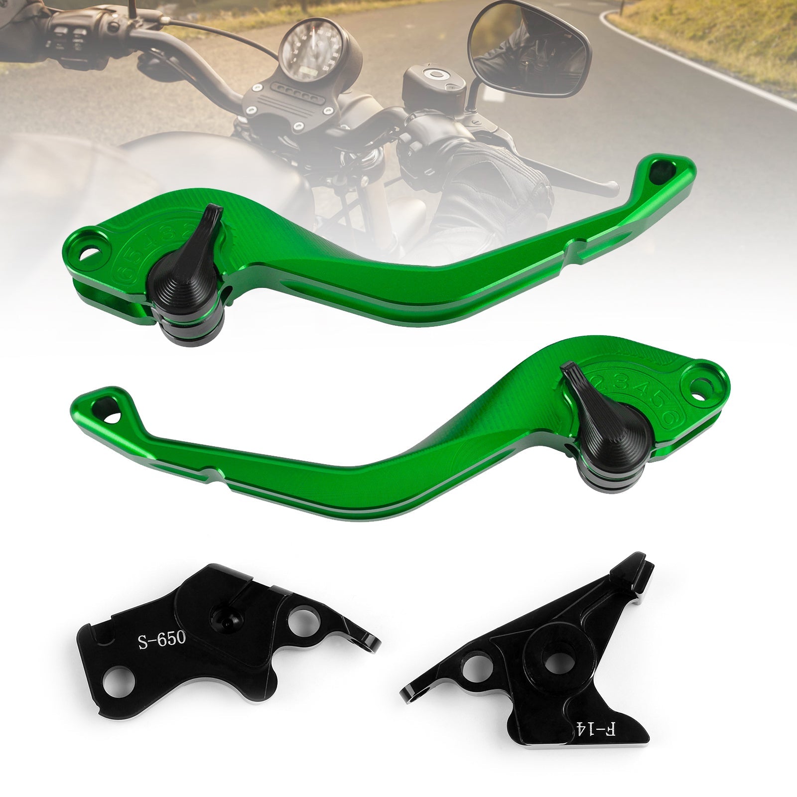 Suzuki SV650/S DL650/V-STROM 750 KATANA CNC Levier de frein d'embrayage court