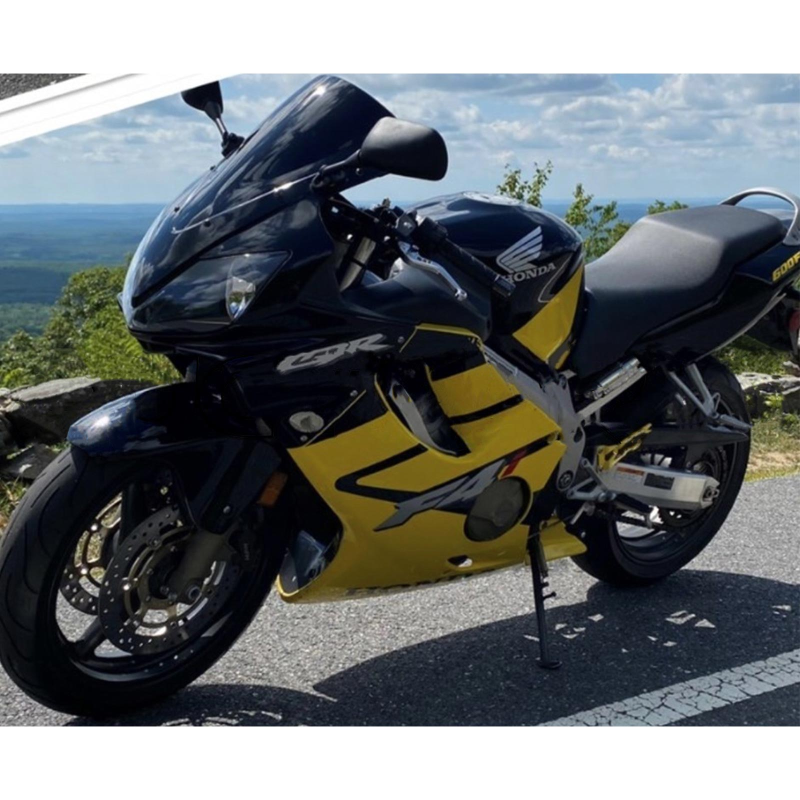 2004-2007 Honda CBR600 F4i Amotopart Injection Fairing Kit Bodywork Plastic Abs # 130