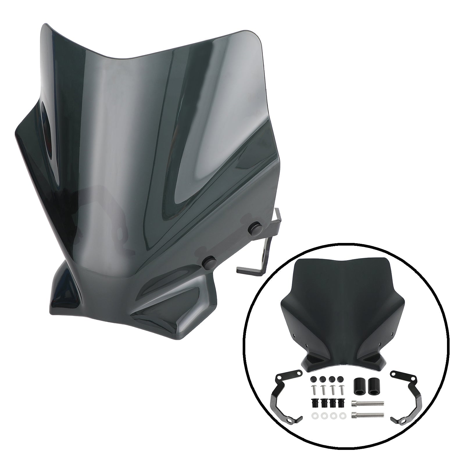 Frontrute frontrute passer for Ducati Monster 821 1200 1200S 1200R 2014-2020 generisk