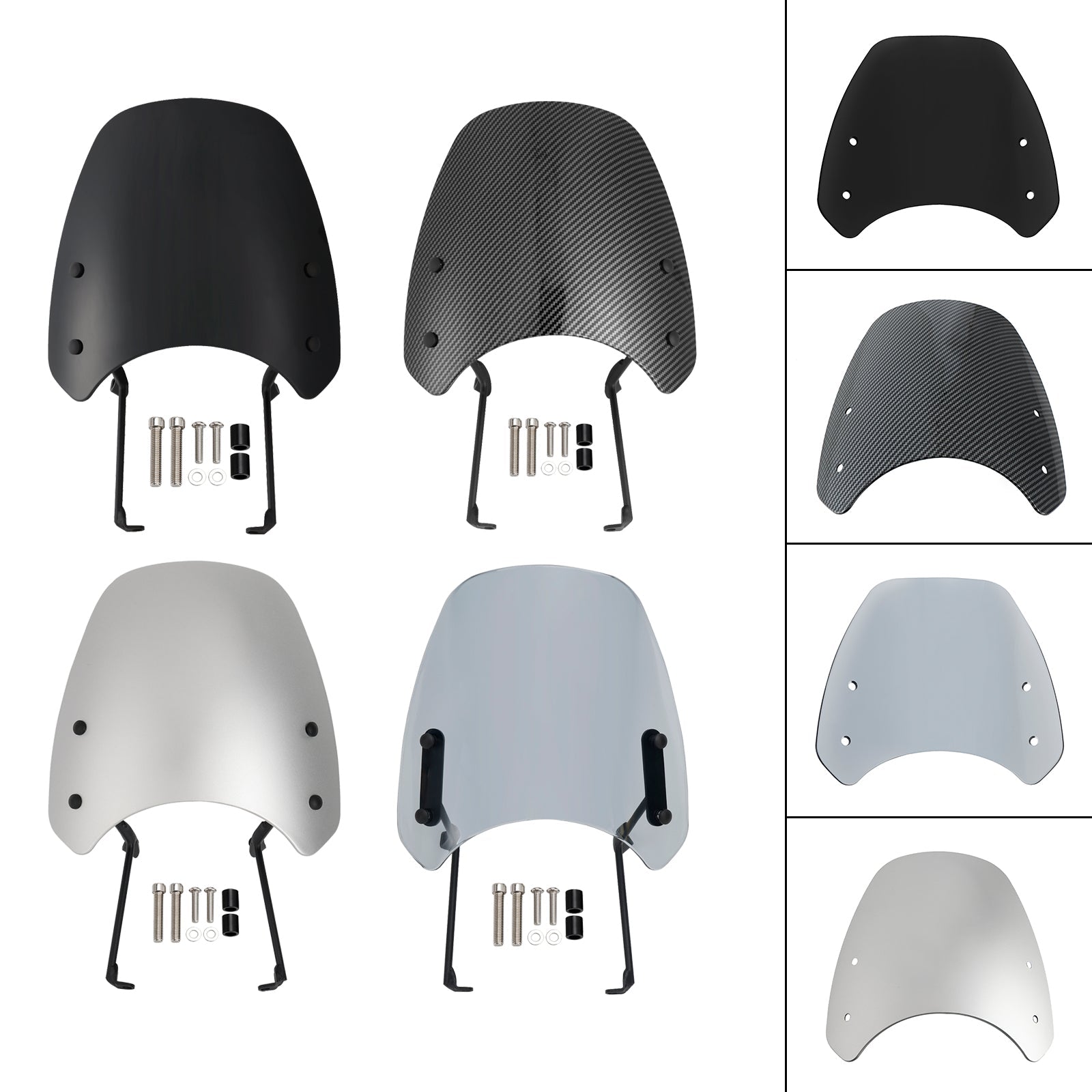 Binelle de pare-brise de moto ABS 2023 ABS