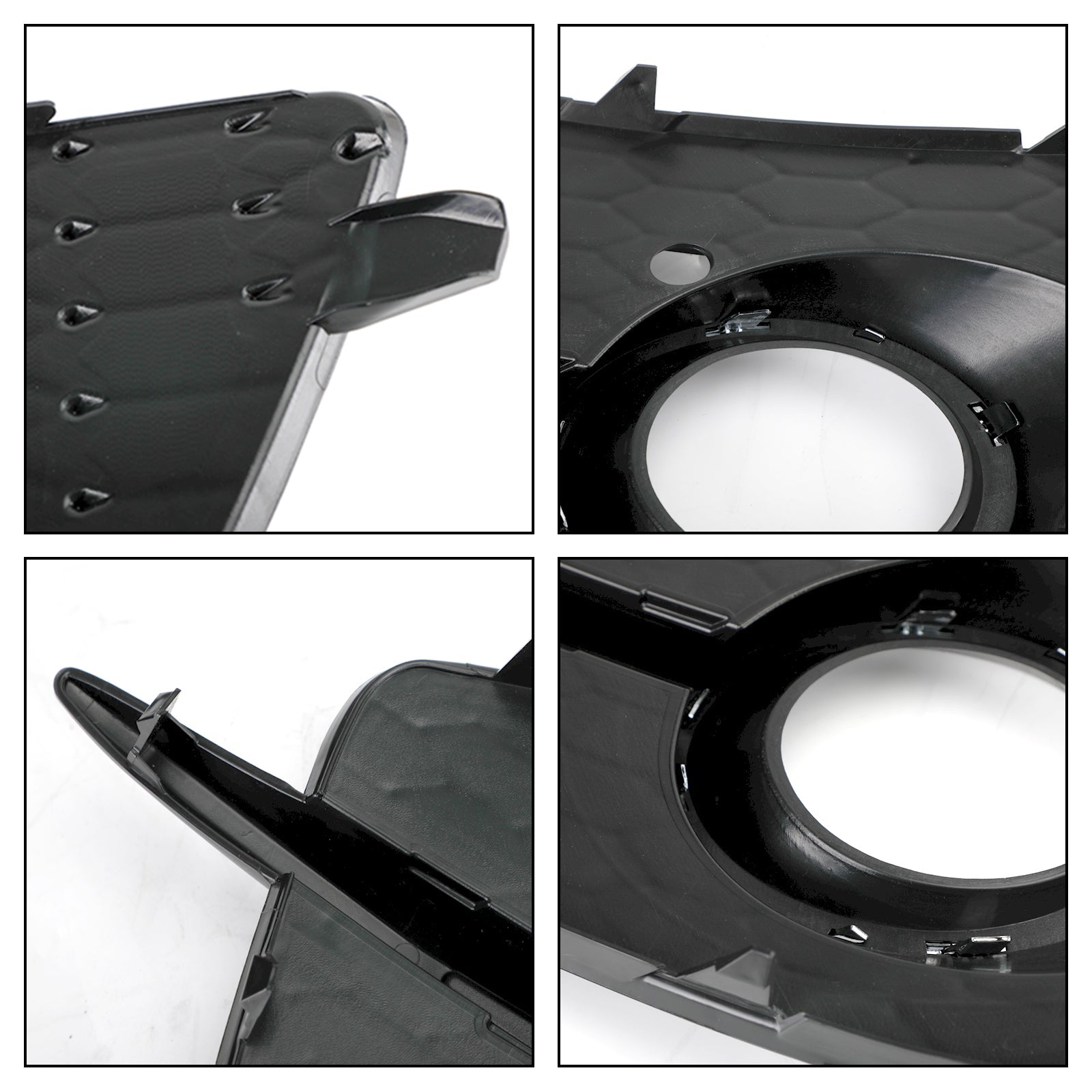 2012-2014 Audi Q3 S-Line 2pcs Bumper Fog Light Grill Grille 8U0807681DSP9