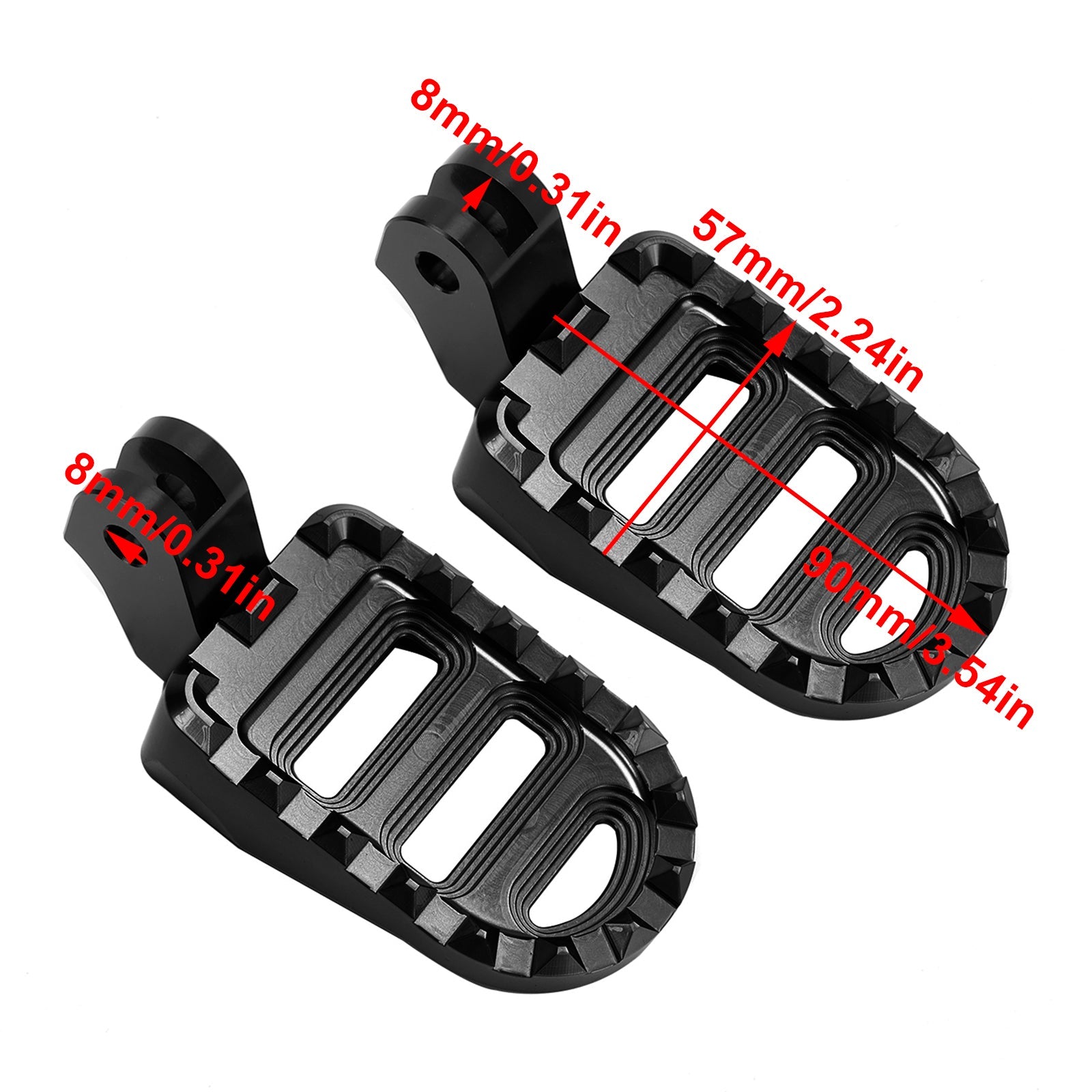 Bonneville T100 T120 2016-2022 Front Footstests Foot Peg