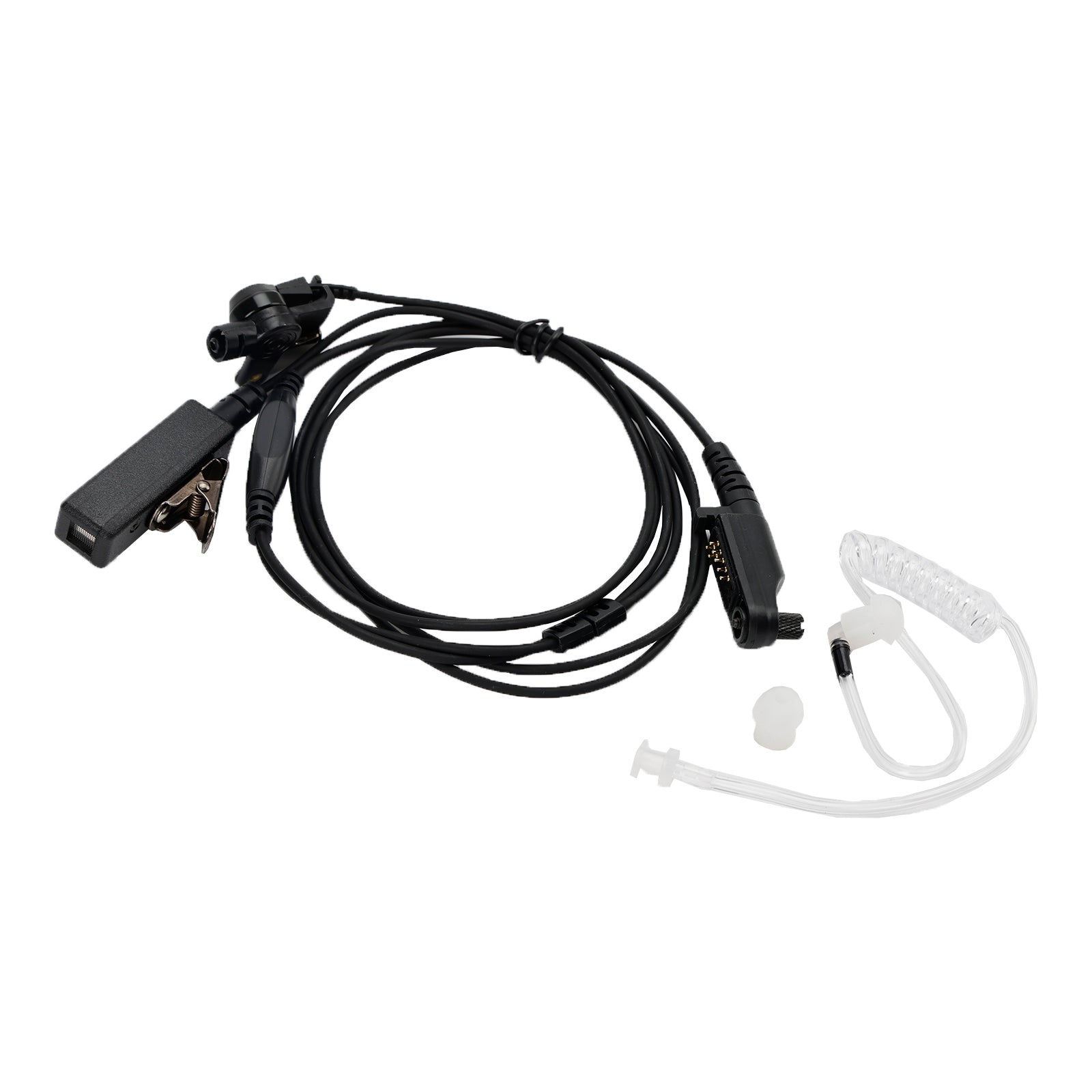 X1E-013A3 Auriculares con micrófono PTT de tubo acústico aptos para Hytera X1P X1E X1 PD600 PD680