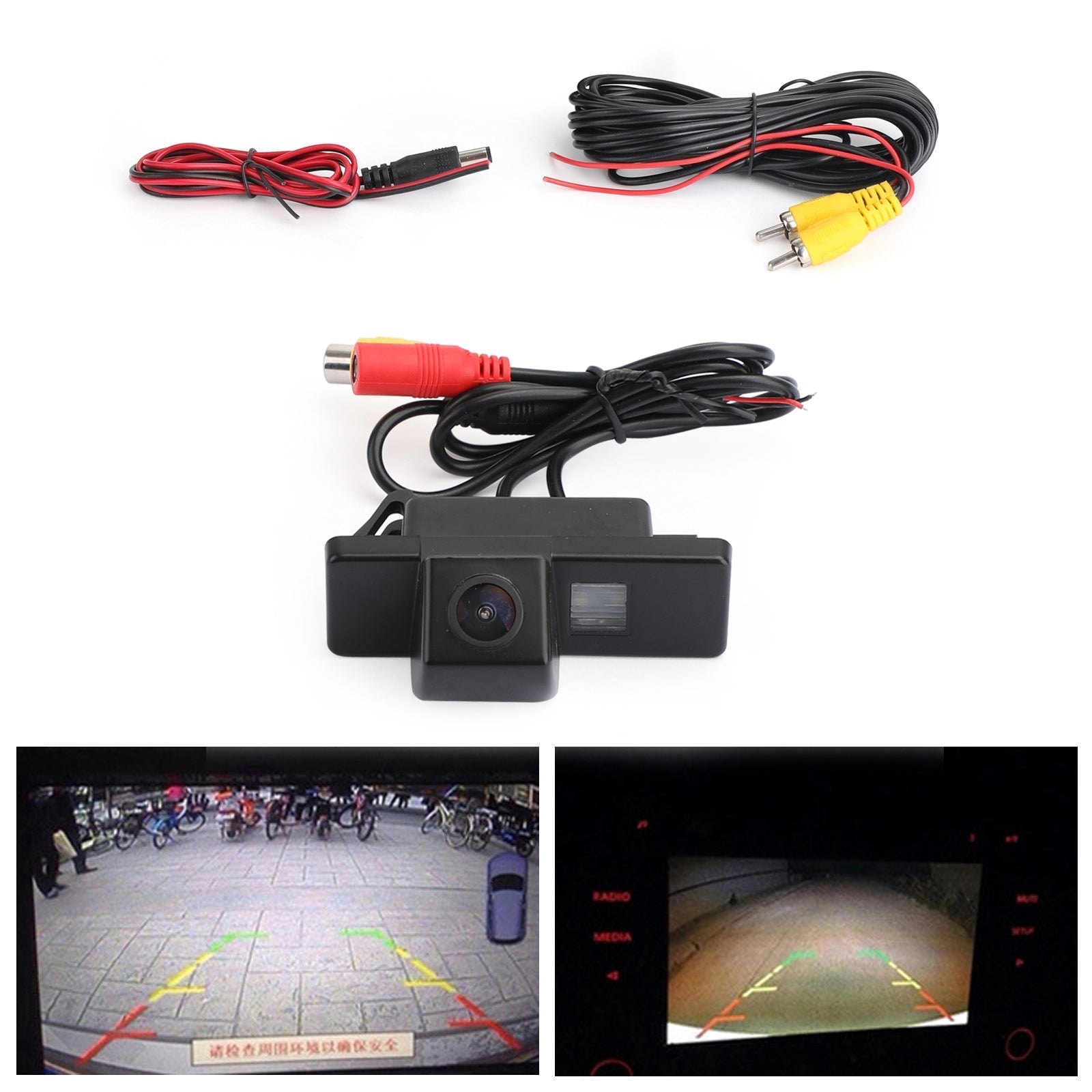 CCD achteruitrijcamera Autokamera View Camera Geschikt voor Nissan Qashqai J10 J13