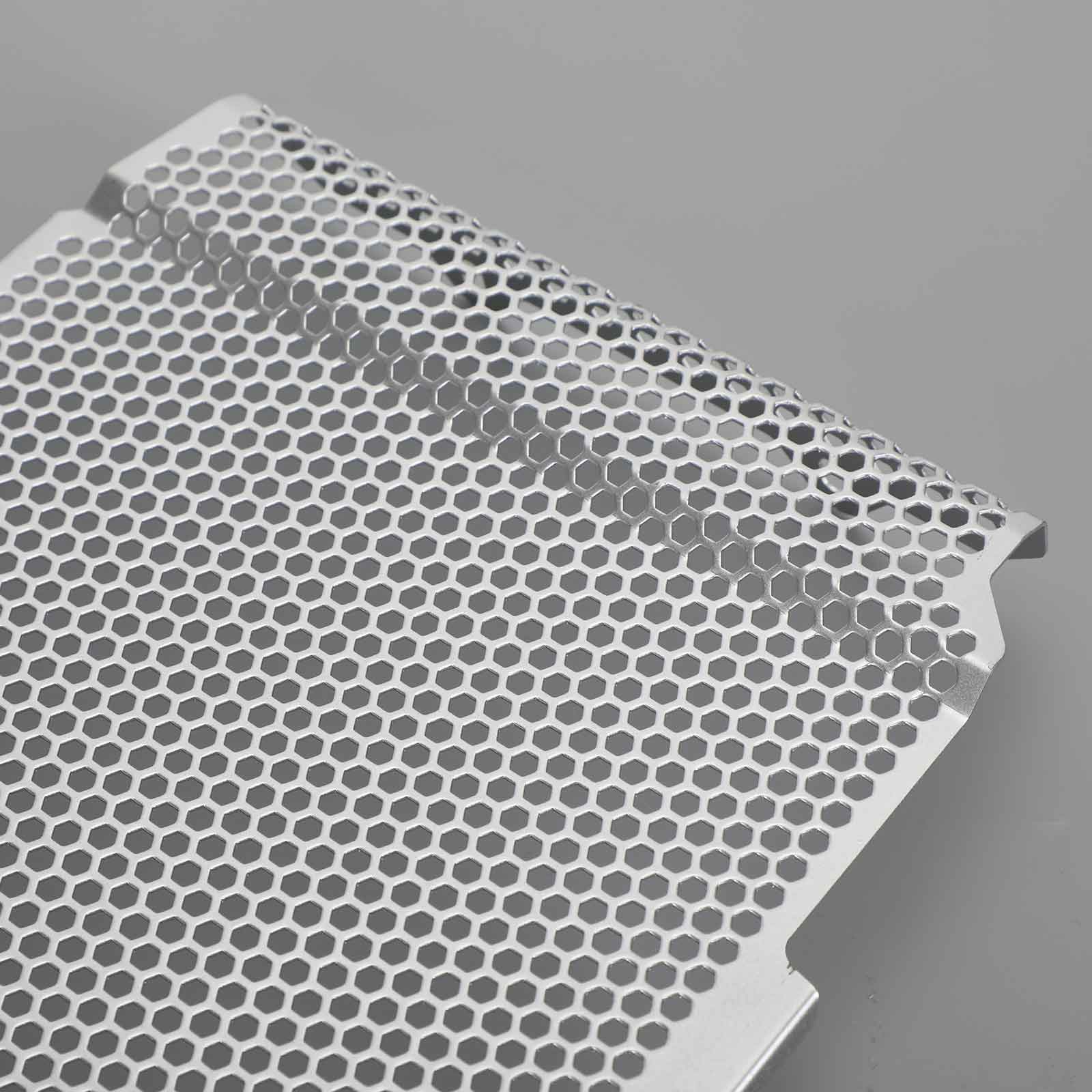 Protector de cubierta protectora para parrilla de radiador, 1 unidad, apto para Honda CB1000R 18-20, color plateado