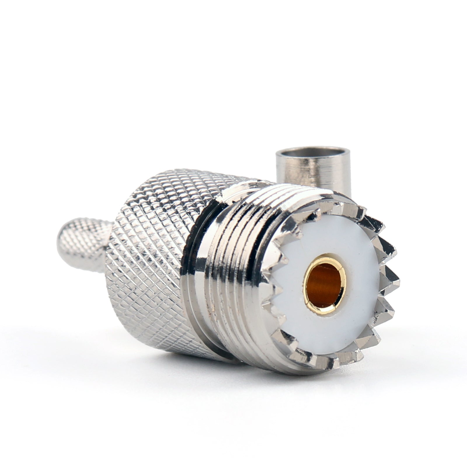 10st -anslutning UHF Kvinna SO239 Jack Window Crimp RG58 RG142 LMR195 RG400 Kabel