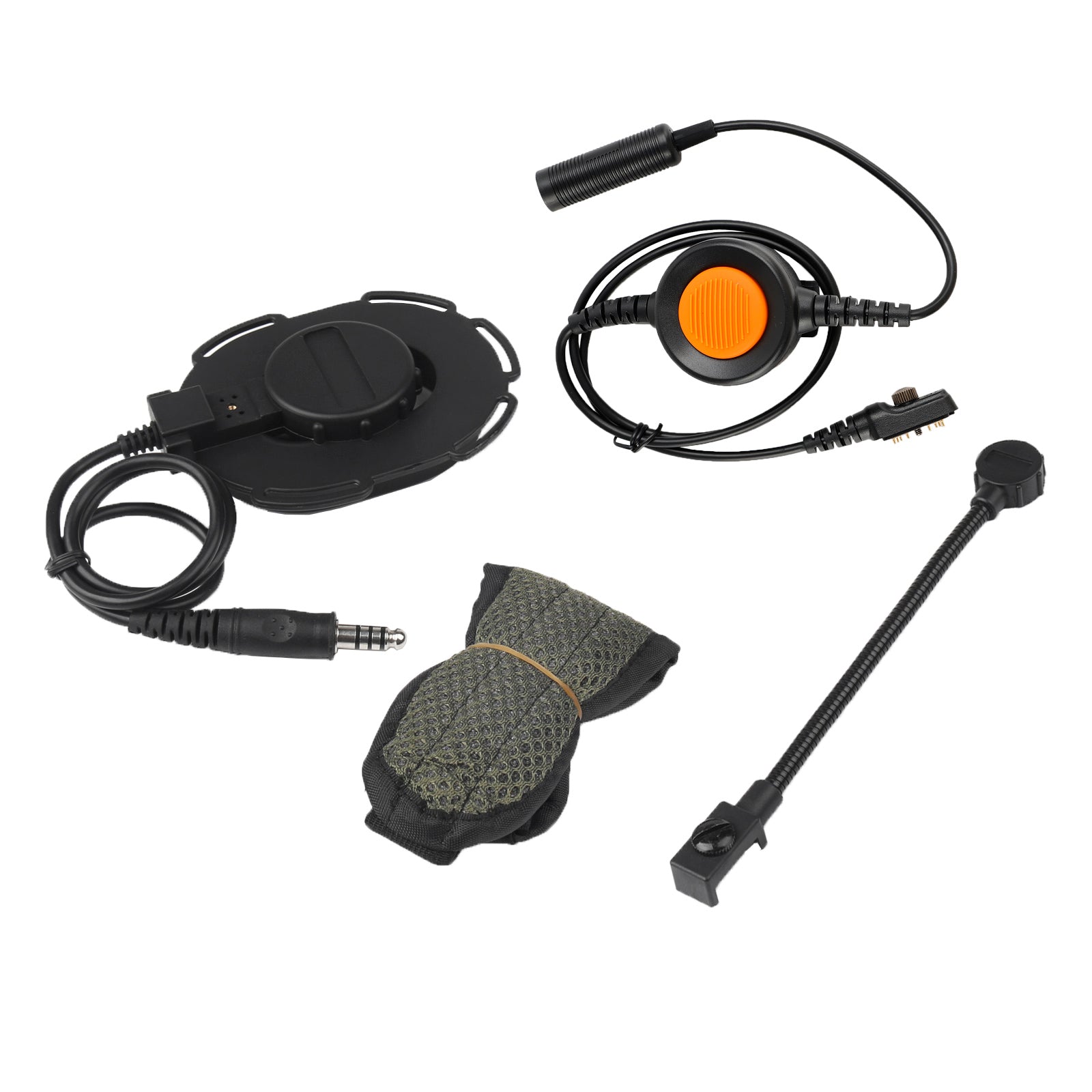 Para Hytera PD780G/580/788/782/785 auriculares tácticos PTT Z Bowman Elite II de 6 pines