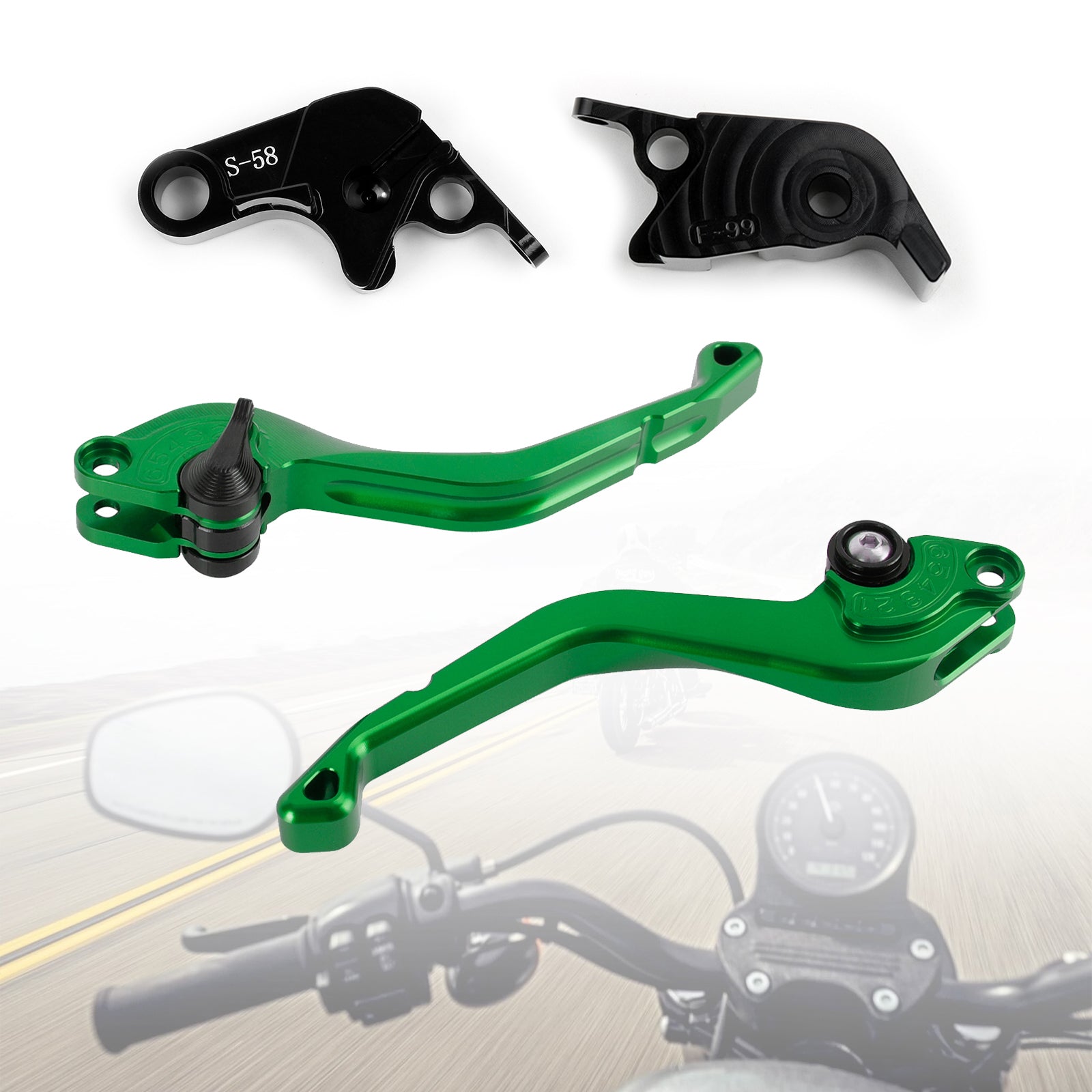 Aprilia RSV4 FACTORY/RSV4-R/RR 2009-2017 Maneta freno embrague corta CNC