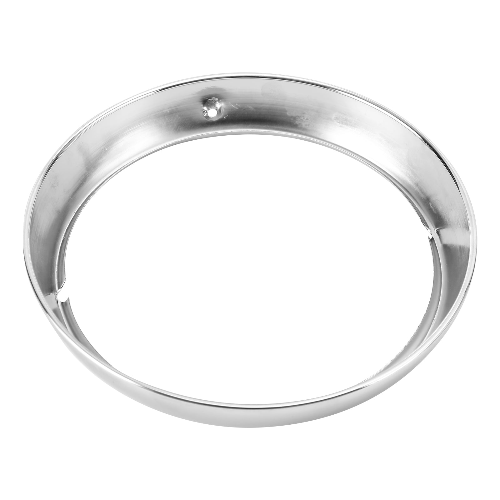 7" Guarnição de farol cromada com anel de luz para Touring Road King 67712-83A genérico