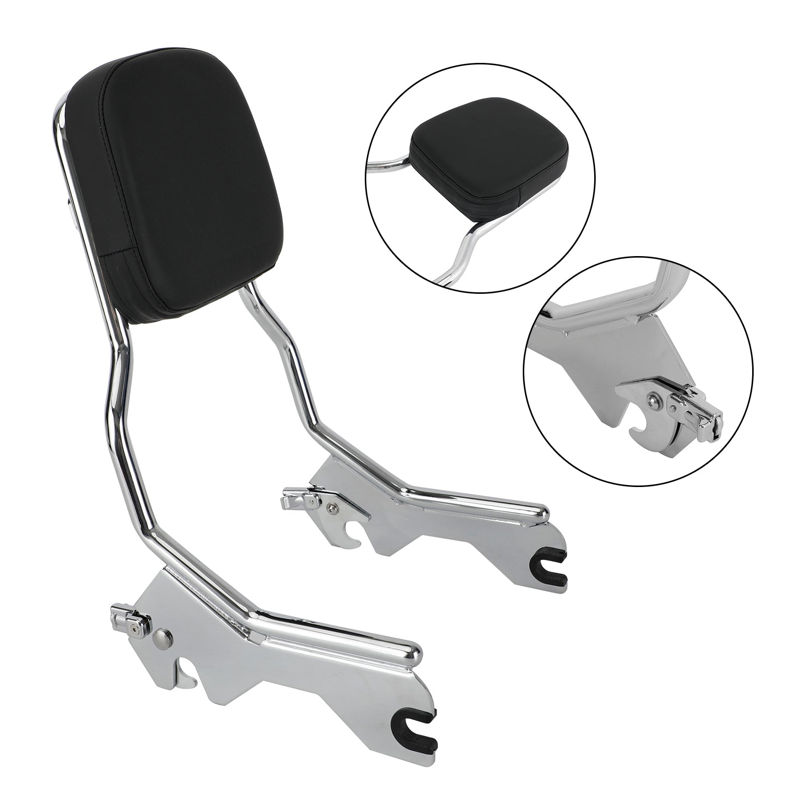 Rua Bob Fxbb Sofrail Slim Flsl Deluxe FLDE Passageiro Sissy Bar Backrest