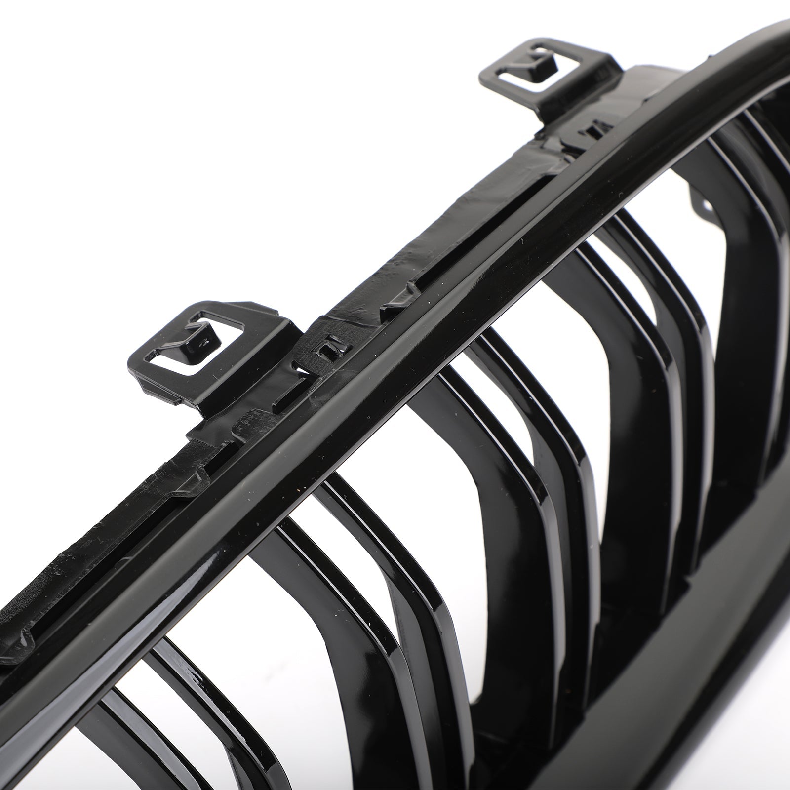 2012-2017 BMW 3 Series F30 F35 Duálne lately lesk Čierna predná obličková mriežka