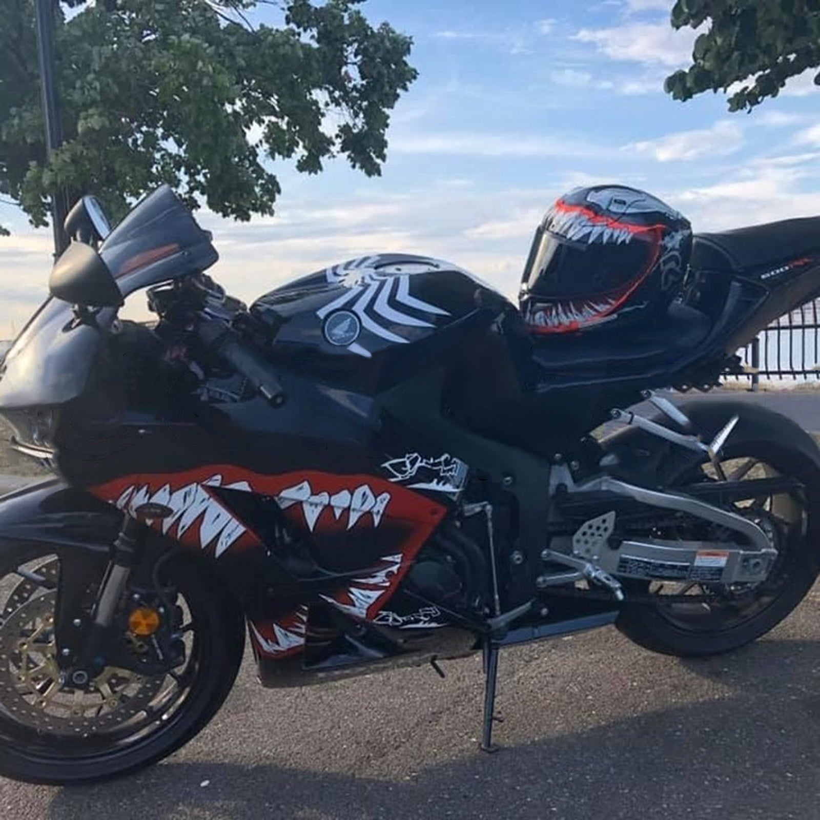 2013-2023 Honda CBR600RR F5 Injektionsmässa Kit Kroppsarbete Plastic ABS #101