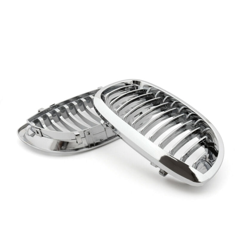 2003-2005 BMW E46 2D 3 Series Front Fence Grill Grille Abs Chrome Mesh Generic