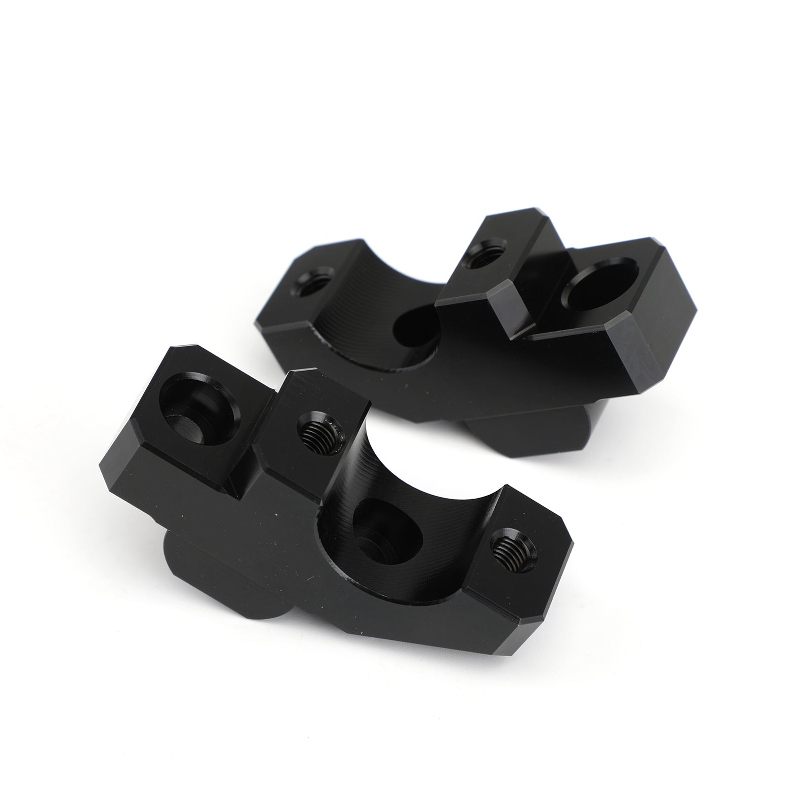 ÉLÉVATEURS DE BARRE DE GUIDON NOIR BARBACK POUR YAMAHA MT09 TRACER 900 GT FJ09 2015-2019