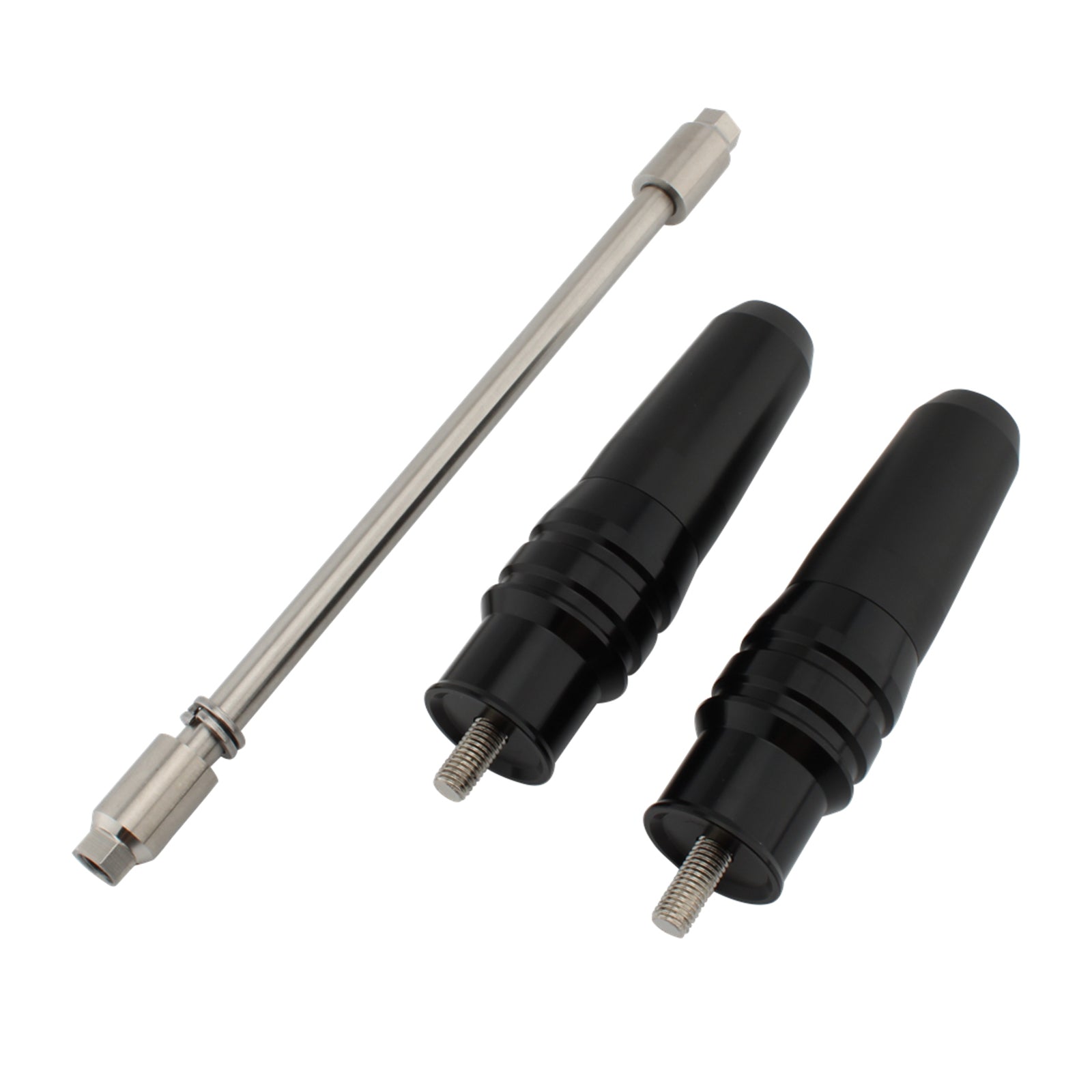 Hliníkový rám zlyhania Ochrana zlyhania Čierna fit pre Ducati 696 796 1100 08-14