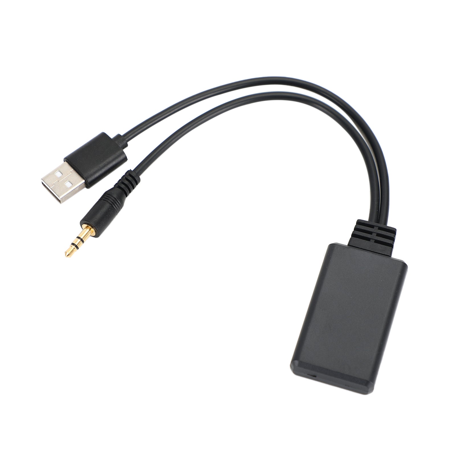Mini receptor Bluetooth 5,0, adaptador de Audio CD estéreo con conector USB de 3,5mm para coche AUX