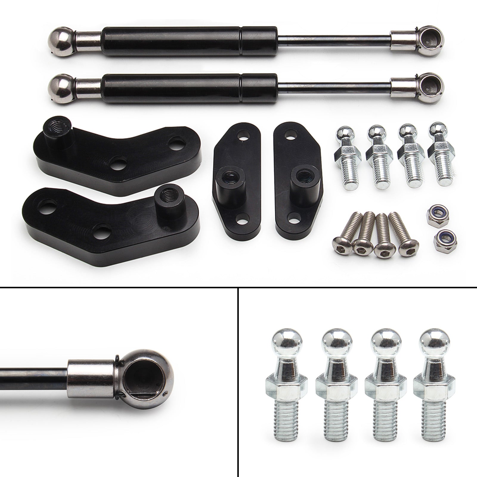 Kits d'ouvre-porte en aluminium anodisé, adaptés au Can-Am Maverick X3 2017 – 2020 générique