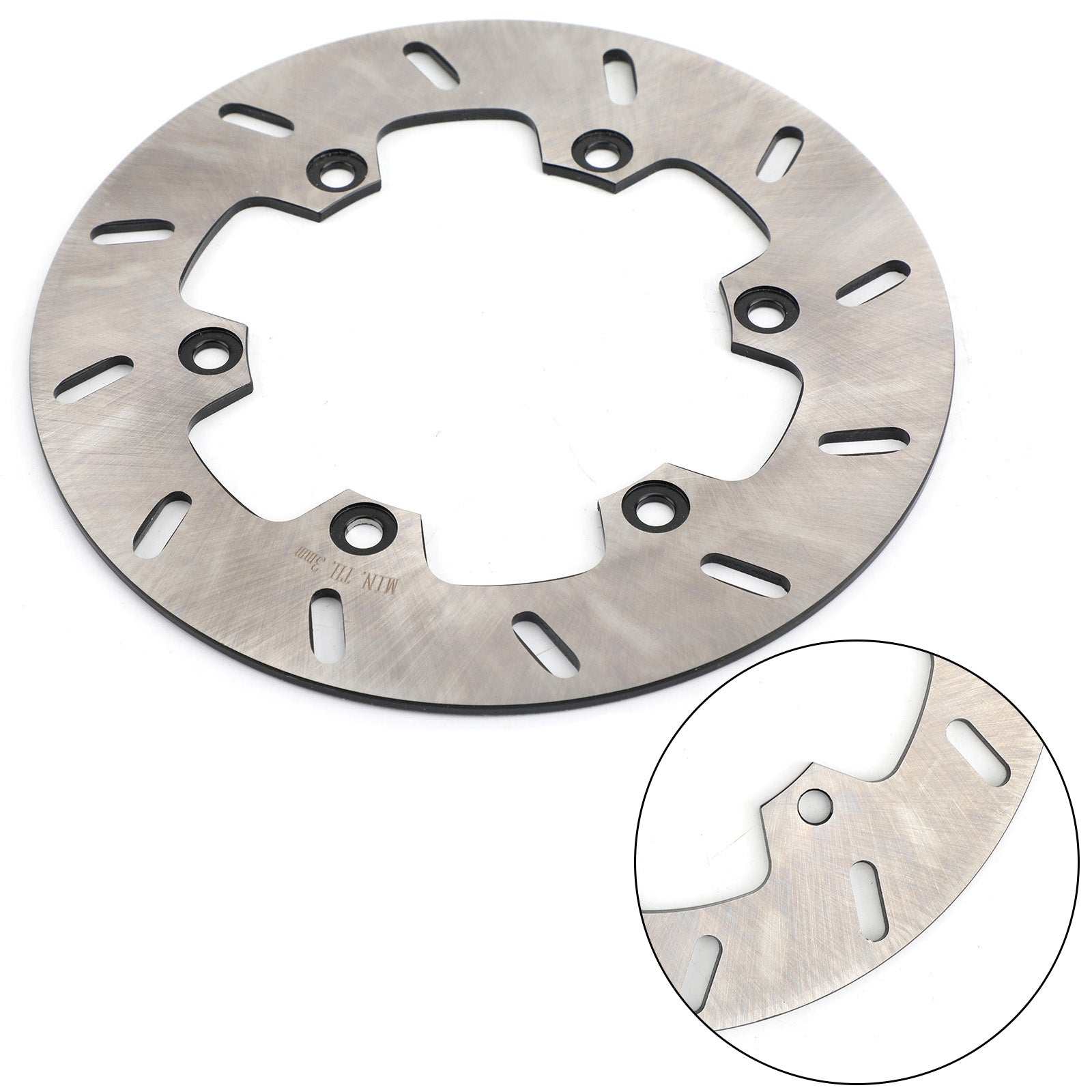 Bakbremseskivrotor for Yamaha DT 125 R RE RH WR TDR 125 TT250R TTR250 93-14 Generisk