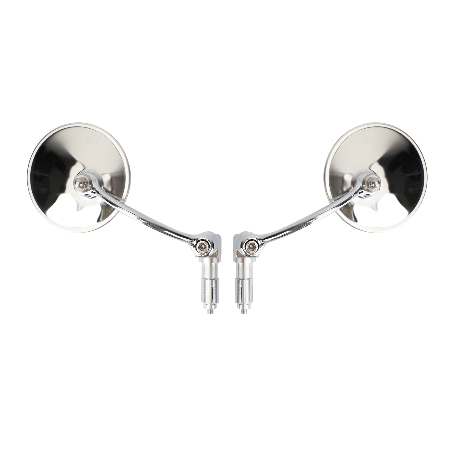 22mm Chrome styrespeil for motorsykkel Cafe Racer Old School Clubman Generic