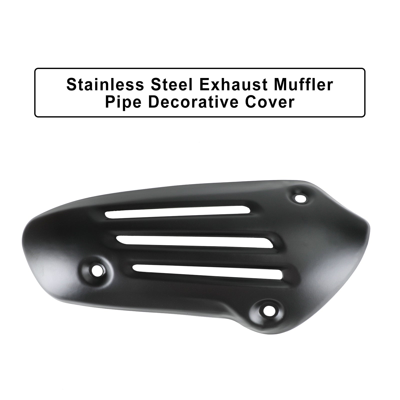 Couvercle de support latéral d'échappement, couvercle décoratif en acier adapté à Vespa Sprint 150 16-21 générique