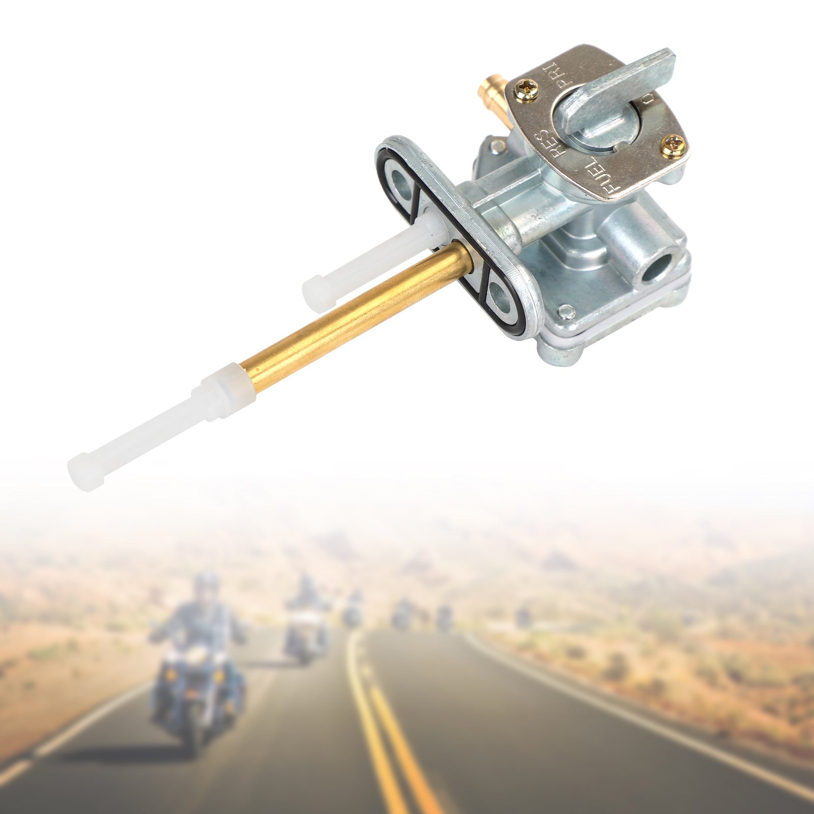 Gastank Brandstofkraan Benzinekraan geschikt voor Kawasaki ZR400 ZRX 1994-2008 51023-1267 Generiek