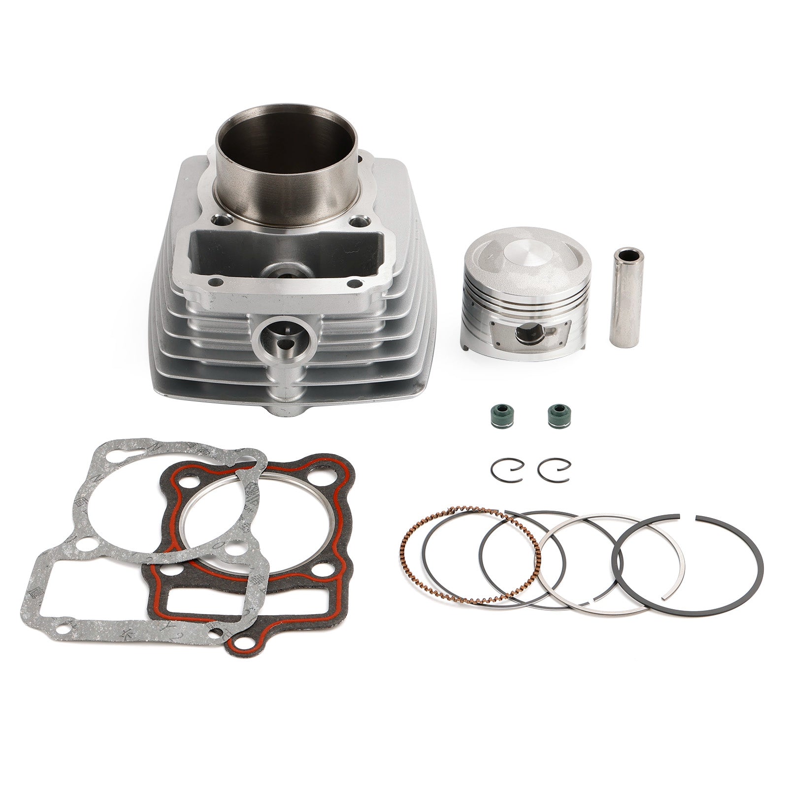 Kit de pistão de cilindro 200cc para italika ex 200 rt 200 gp negro rebellian 200 -15mm