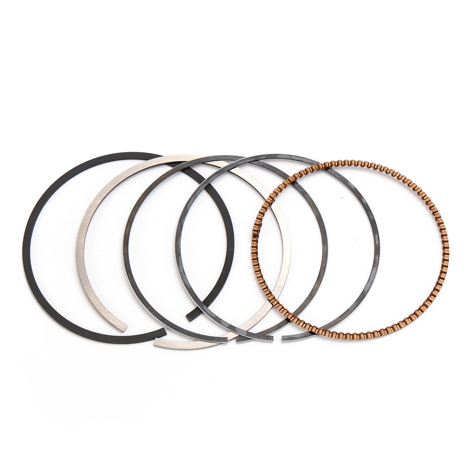 58mm cylinderkolvpackningsringar för Bajaj Pulsar 160 NS NS160 2017-2023 FedEx Express