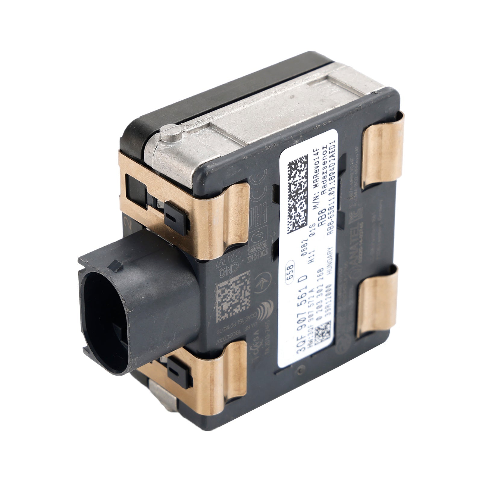 Capteur radar de distance du régulateur de vitesse Volkswagen Golf SportWagen 2018-2019 3QF907561D