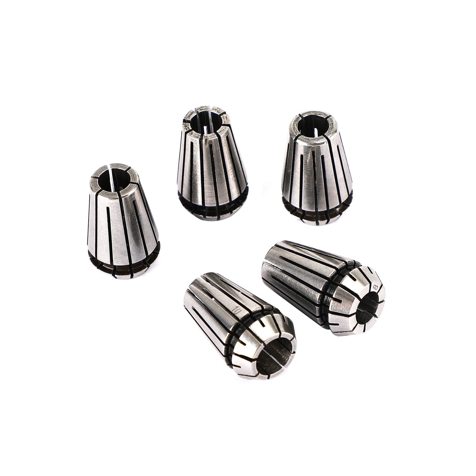 9Pcs ER16 Spring Collet Set For CNC Milling Lathe Tool Engraving Machine Steel