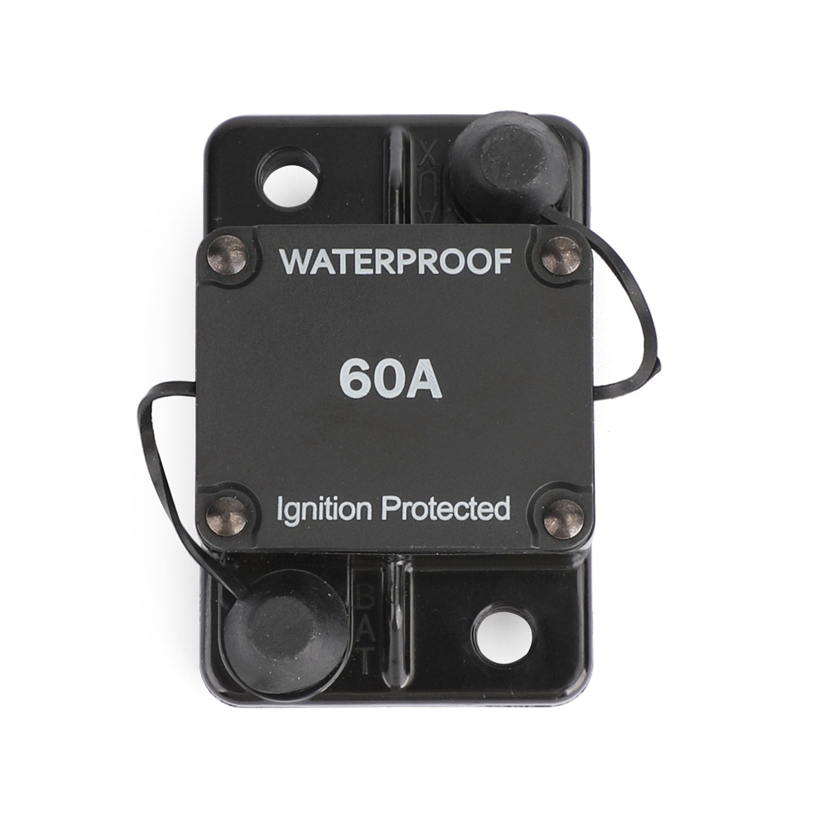 60A AMP Stroomonderbreker Zekering 12-48V DC Auto Boot Auto Reset Schakelaar IP67
