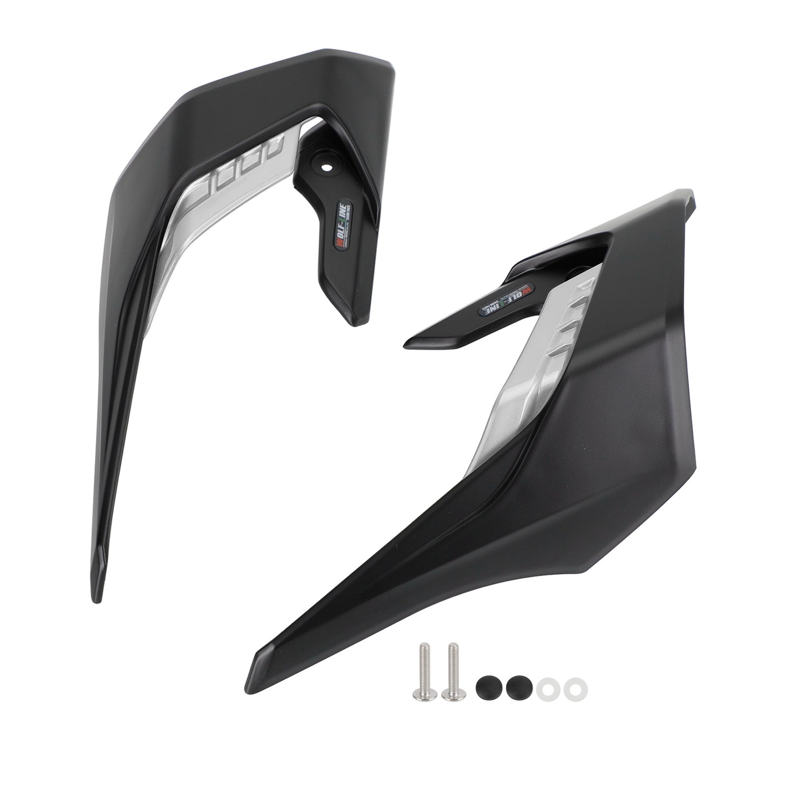 Carénage de déflecteur d'aile aérodynamique de spoilers latéraux Honda CB650R 2019-2023