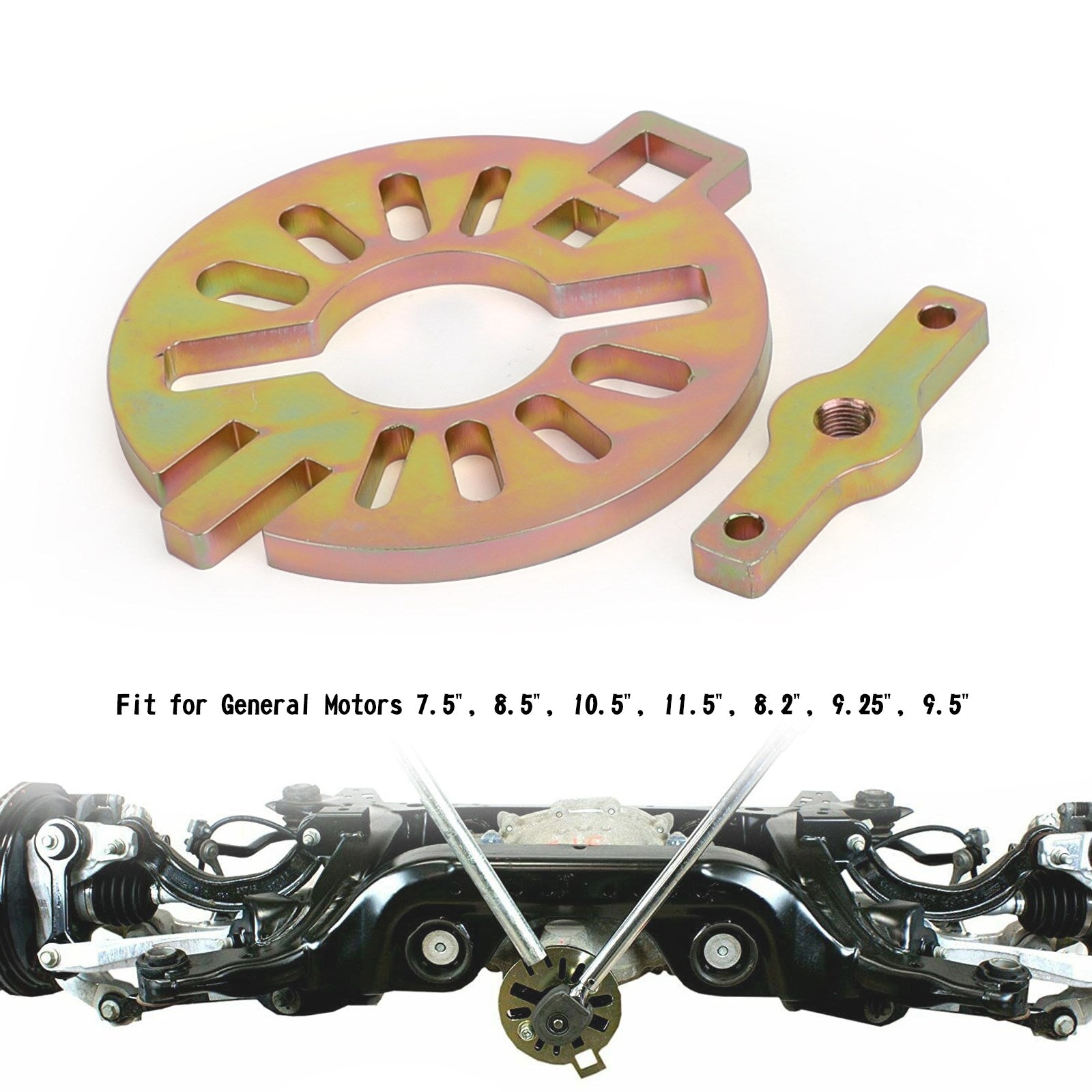 Brida de piñón Portaherramientas de sujeción Anillo de llave de yugo Tuerca del eje del extremo trasero