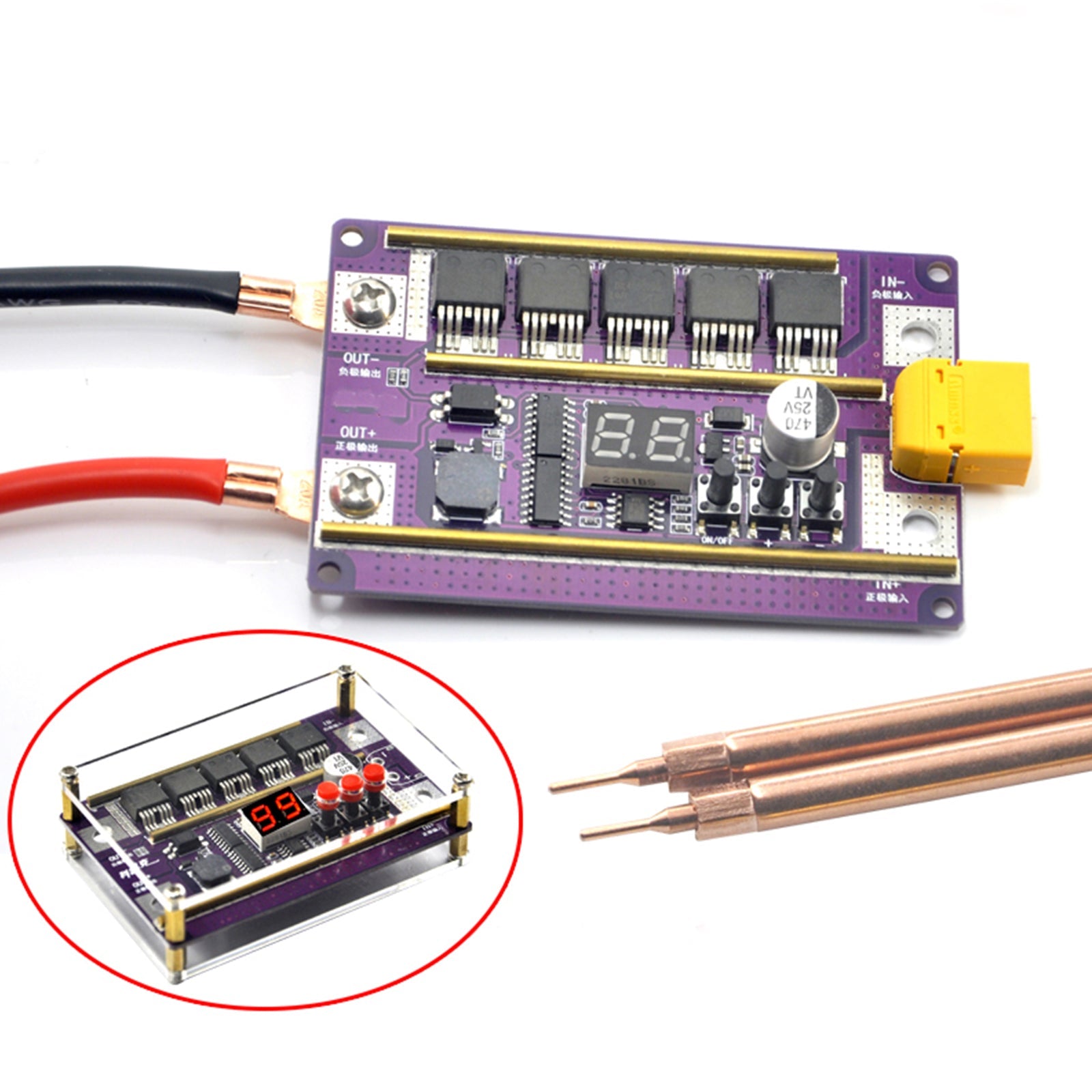 Ovládanie zvárania bodového zvárania 99