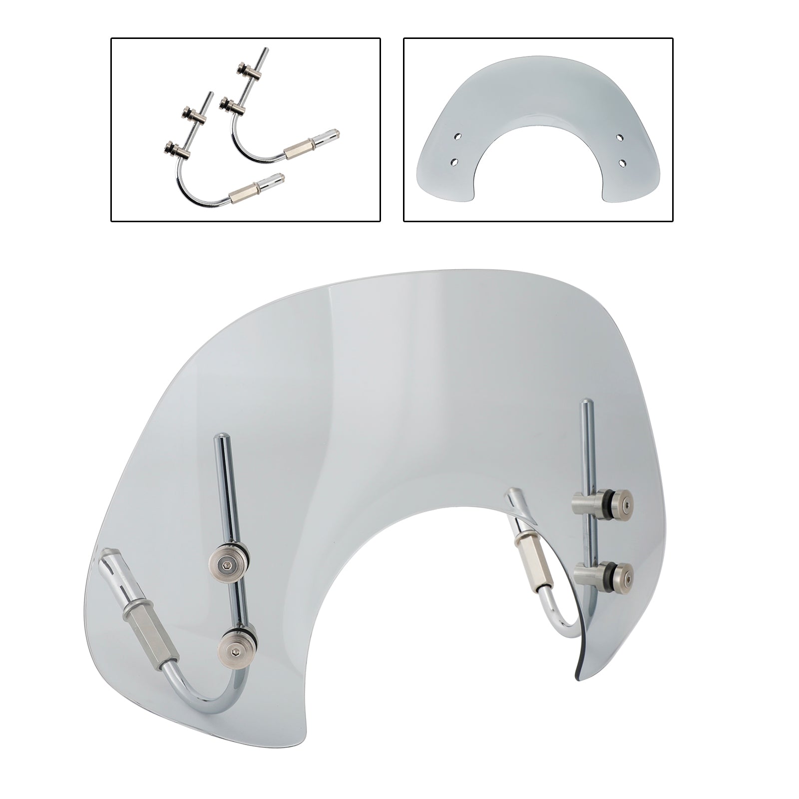 Černé sklo predného skla pre Vespa GTS250 GTS300 2017-2022