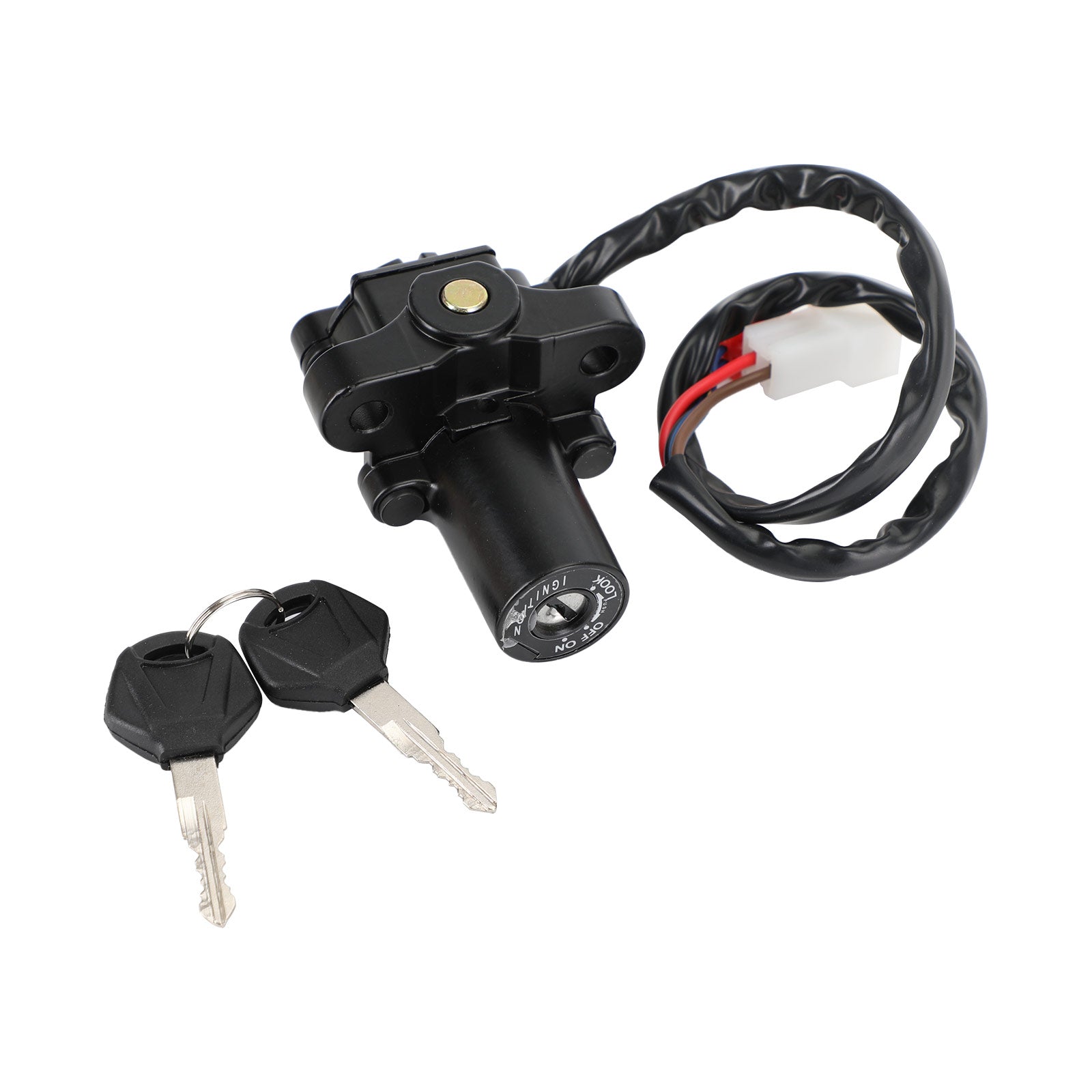Aluminium tändningsomkopplare bränsle gaskarstolslåset generiskt för yamaha yzf R6 R6 1999-2005