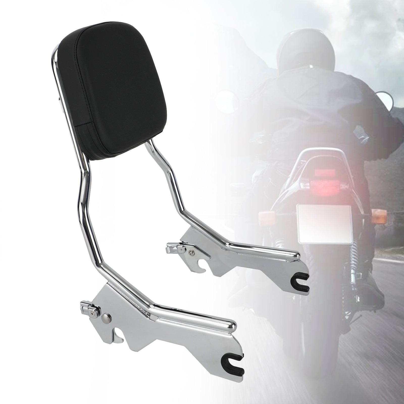 Rua Bob Fxbb Sofrail Slim Flsl Deluxe FLDE Passageiro Sissy Bar Backrest