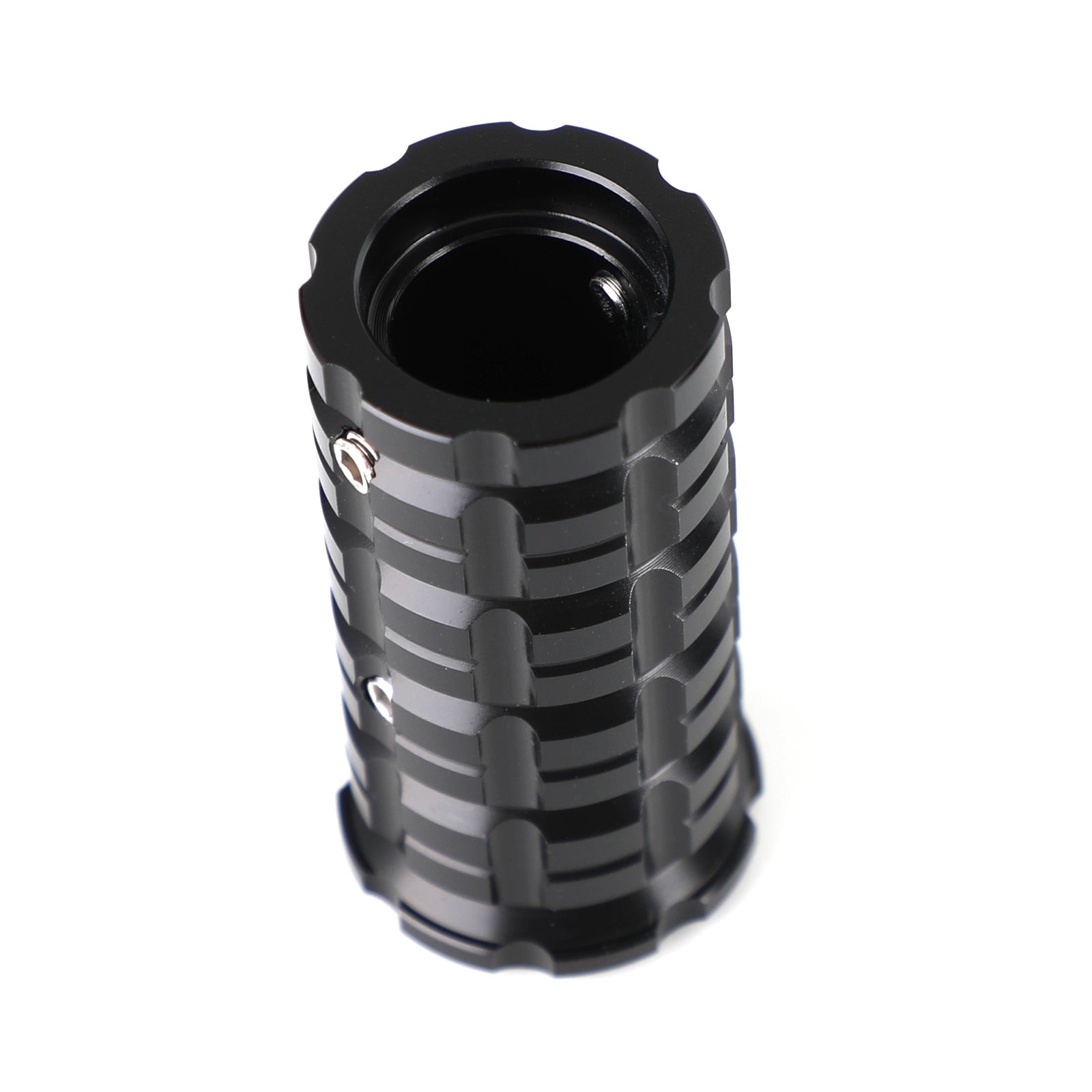 Extensor de clavija de extensión de pedal de freno de aluminio universal para la mayoría de motocicletas gris genérico