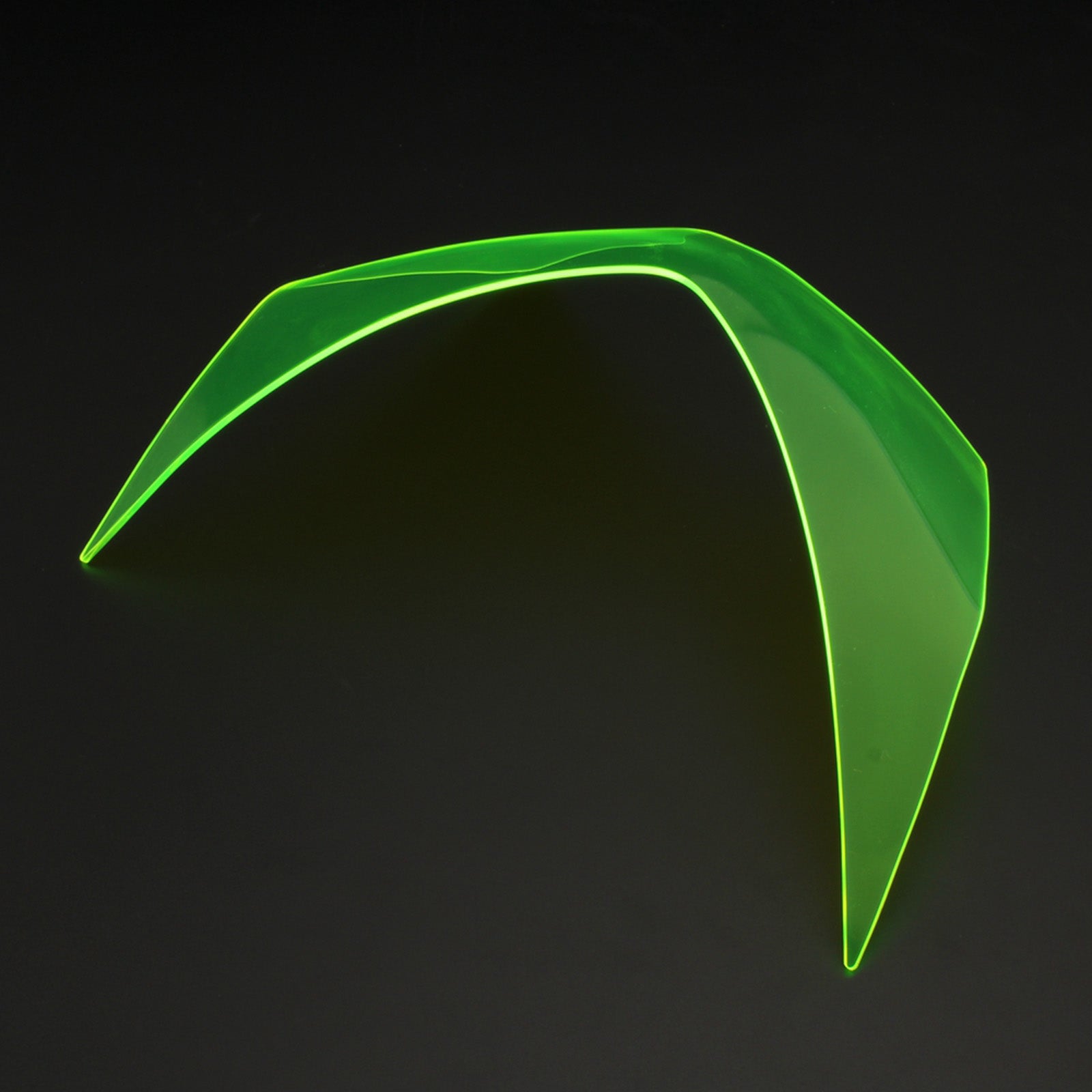 Protector de lente de faro delantero apto para Kawasaki Z250 Z300 Z800 13-16 humo genérico