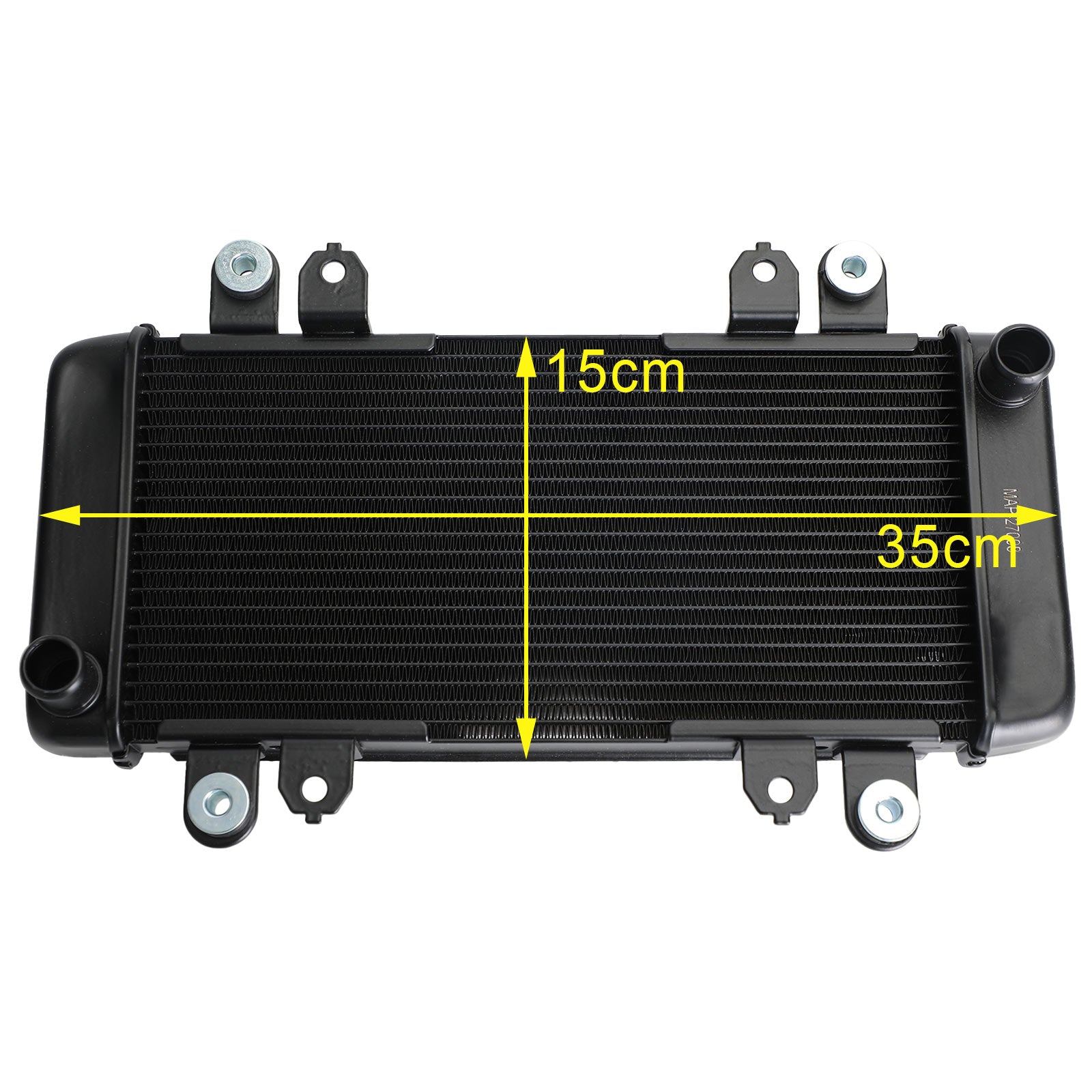 Radiator Guard kjøligere kjøling for Kawasaki Ninja 300 EX300 EX 300 2013-2017 Generisk